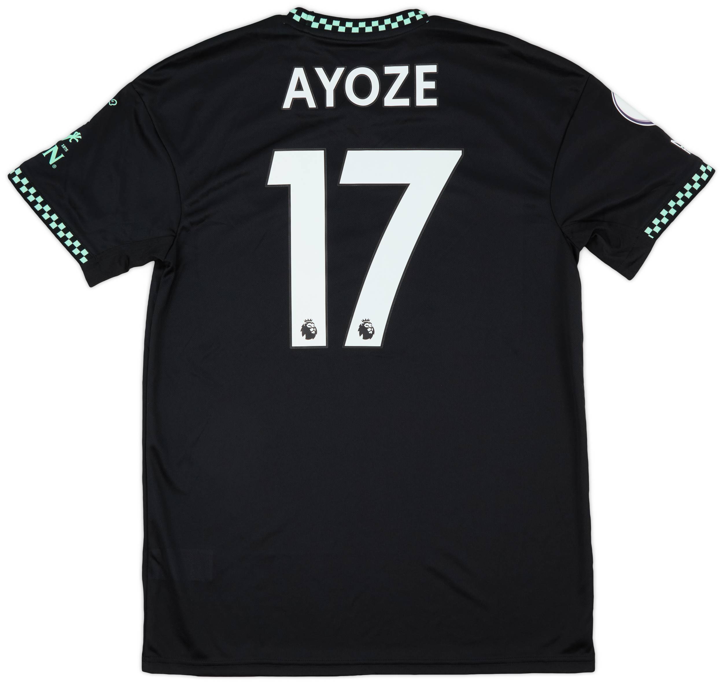 2022-23 Leicester Match Issue Away Shirt Ayoze #17