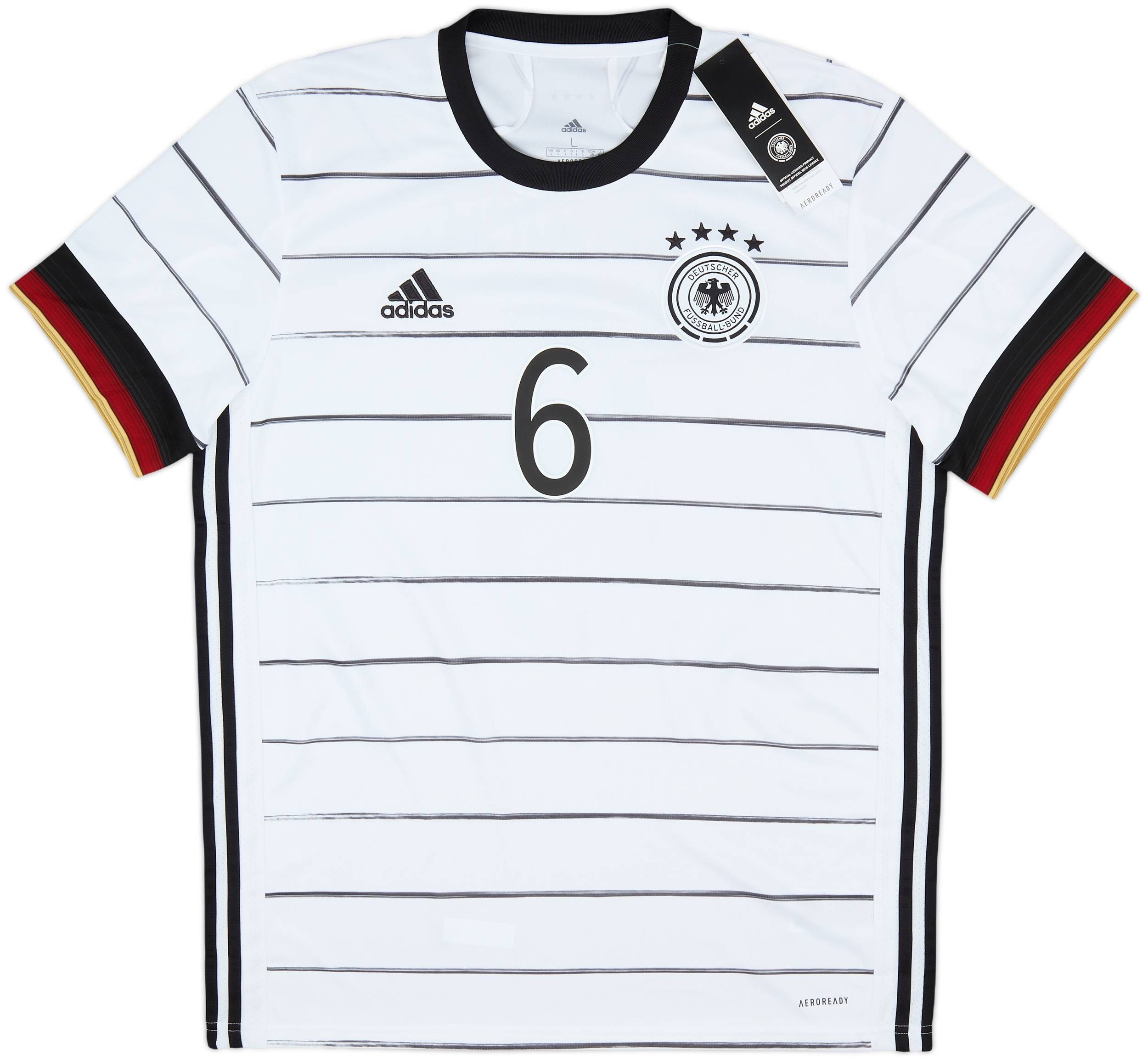 2020-21 Germany Home Shirt Kimmich #6 (L)