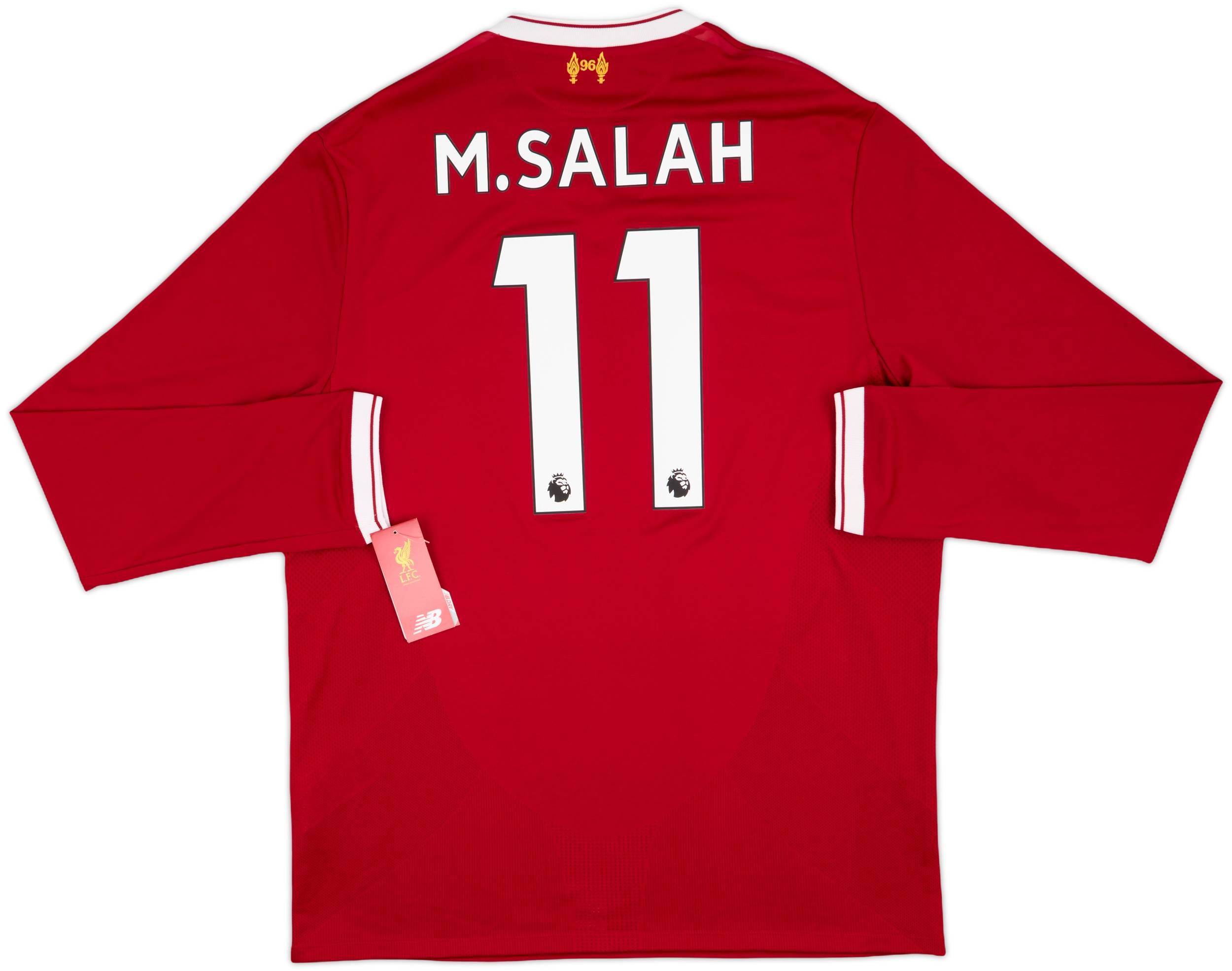 2017-18 Liverpool 125 Years Home L/S Shirt #11 (L) - Main Image