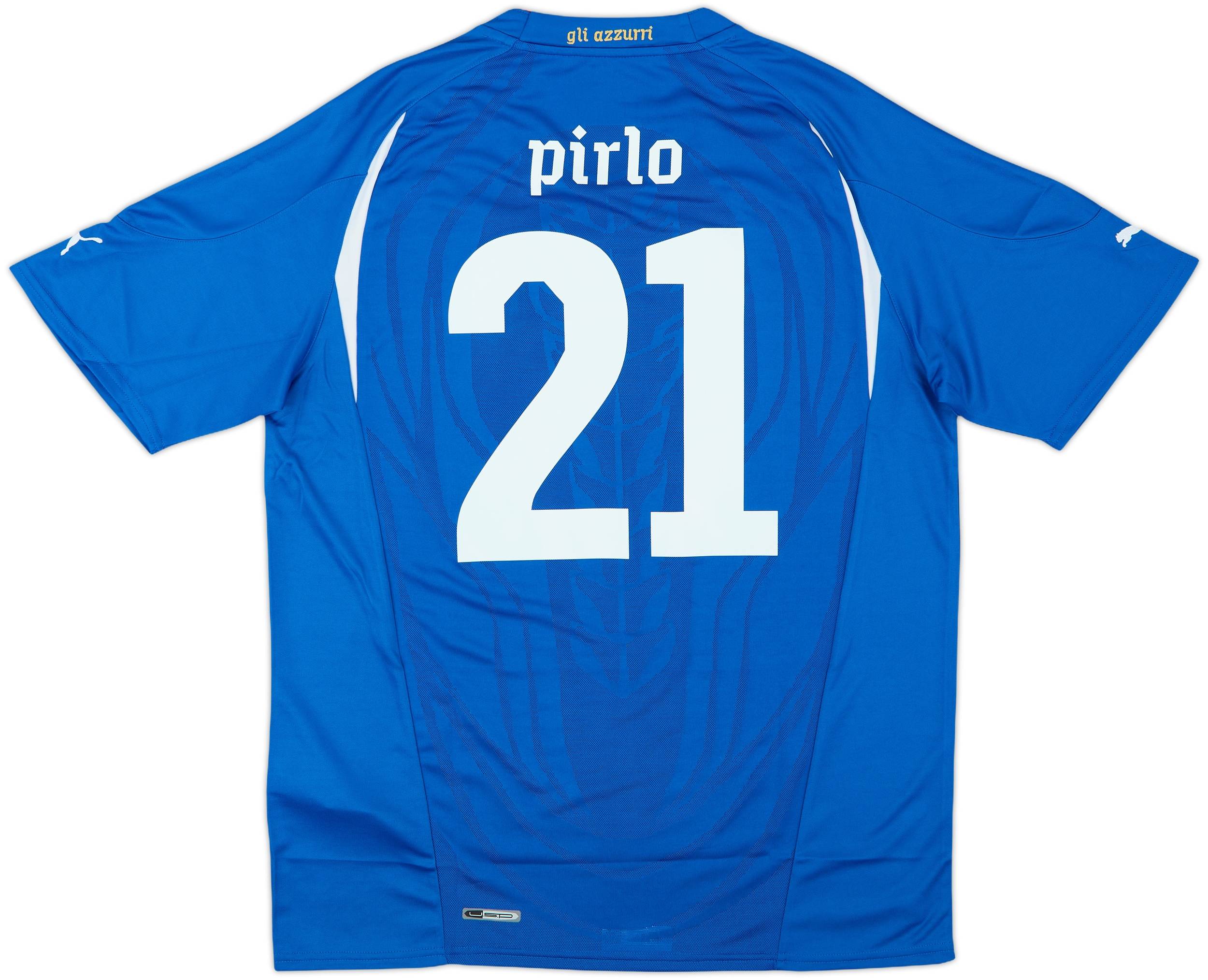 2010-12 Italy Home Shirt Pirlo #21 (L)