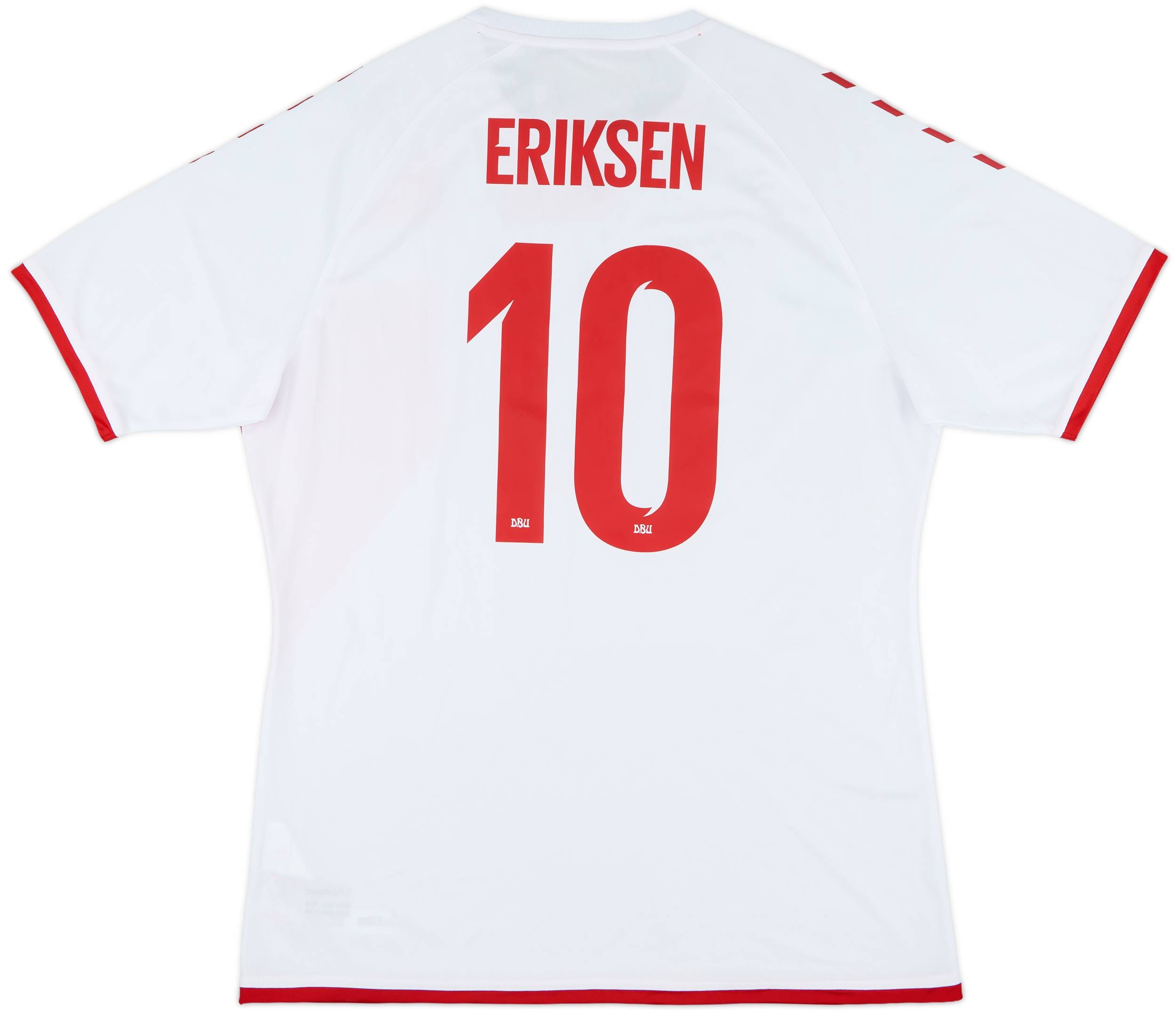 2016-17 Denmark Away Shirt Eriksen #10 (XXL)
