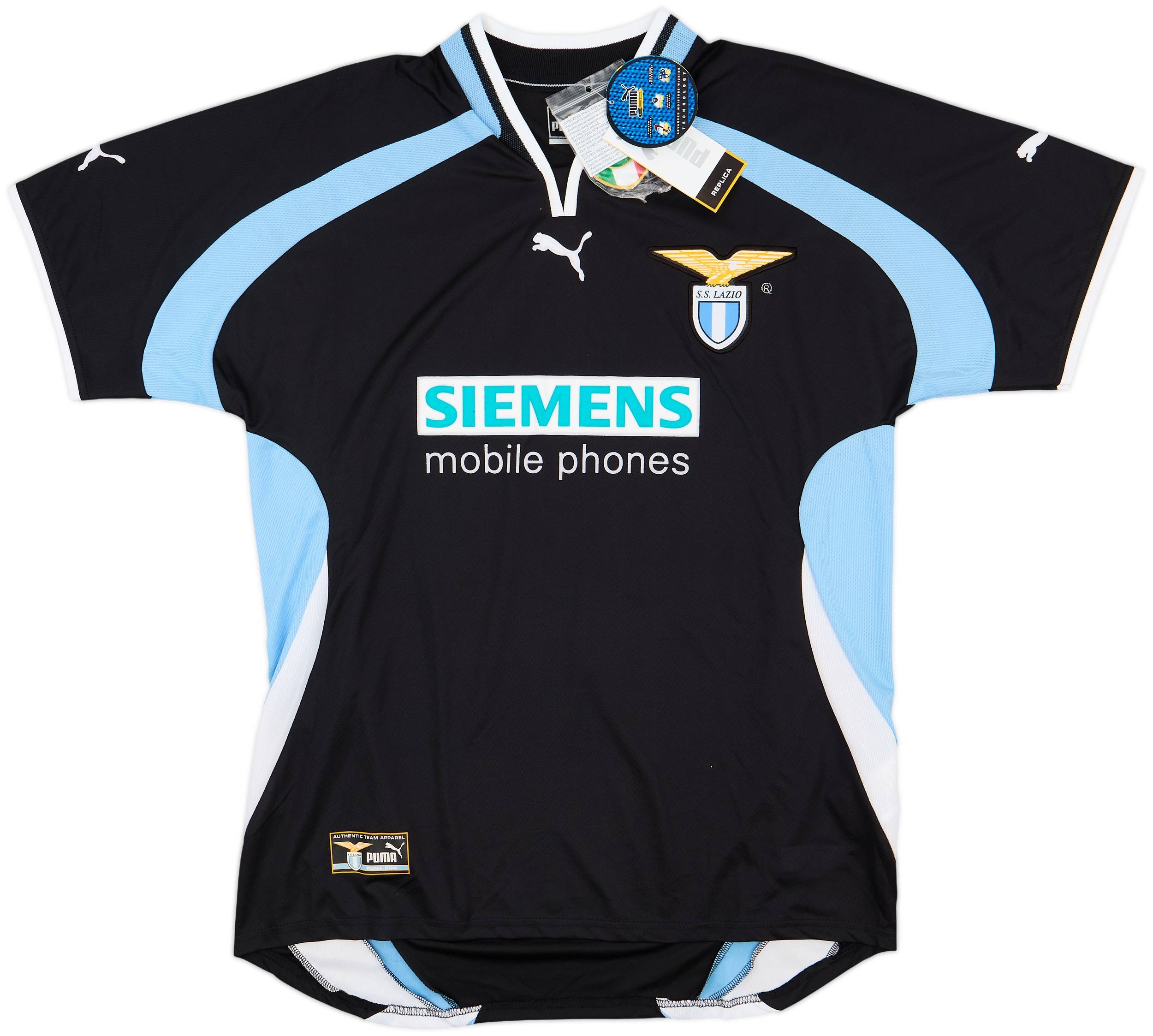Puma SS Lazio Crespo 10 シャツ S.S. LAZIO 2001-2002 QUARTER FINALS COPPA ITALIA CRESPO 10