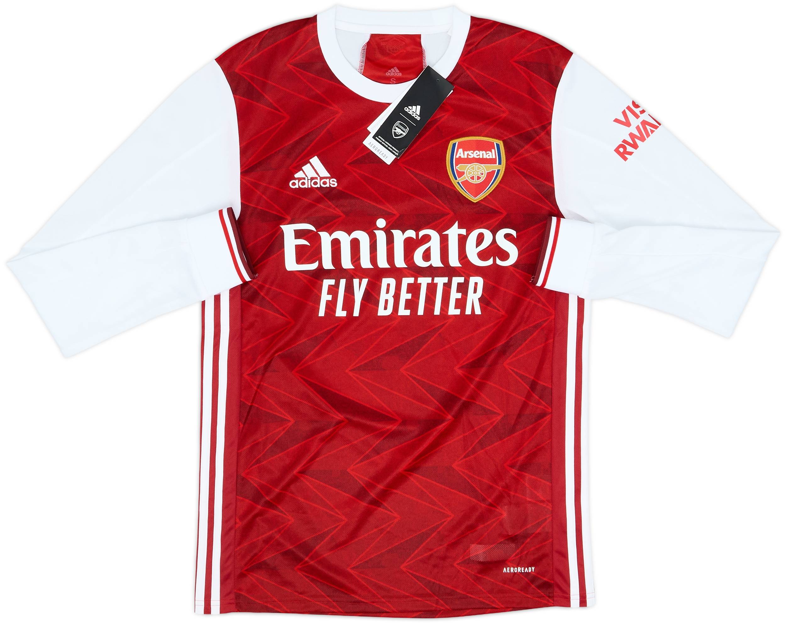 アーセナル ØDEGAARD 11番 シャツ 2020-21 Arsenal Home L/S Shirt Odegaard #11 (S)