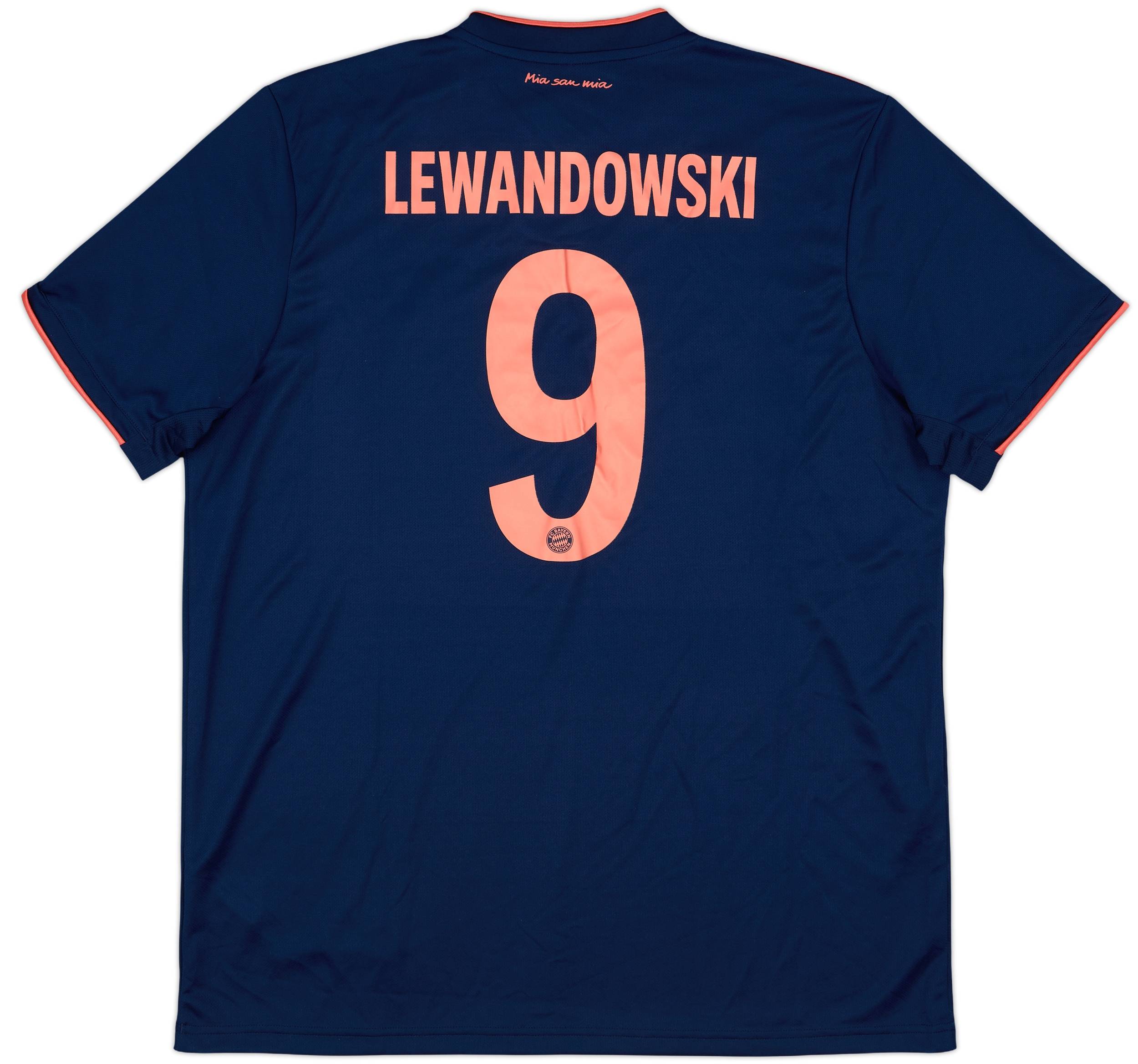ウェア FC Bayern Munich LEWANDOWSKI 9 2019-20 Bayern Munich Third Shirt Lewandowski #9 (XL)