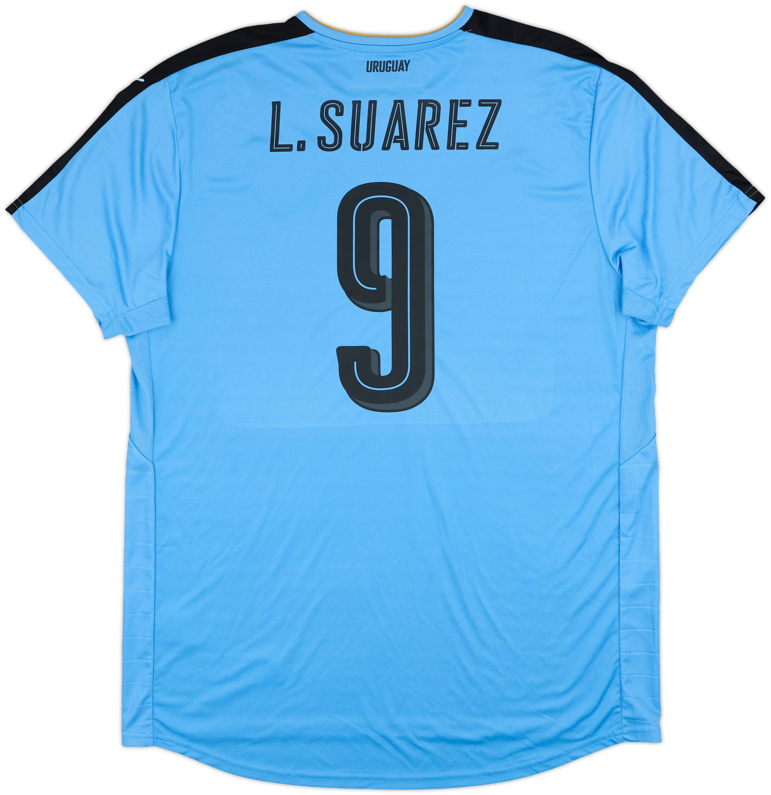 2016-17 Uruguay Home Shirt L. Suarez #9 (XXL)