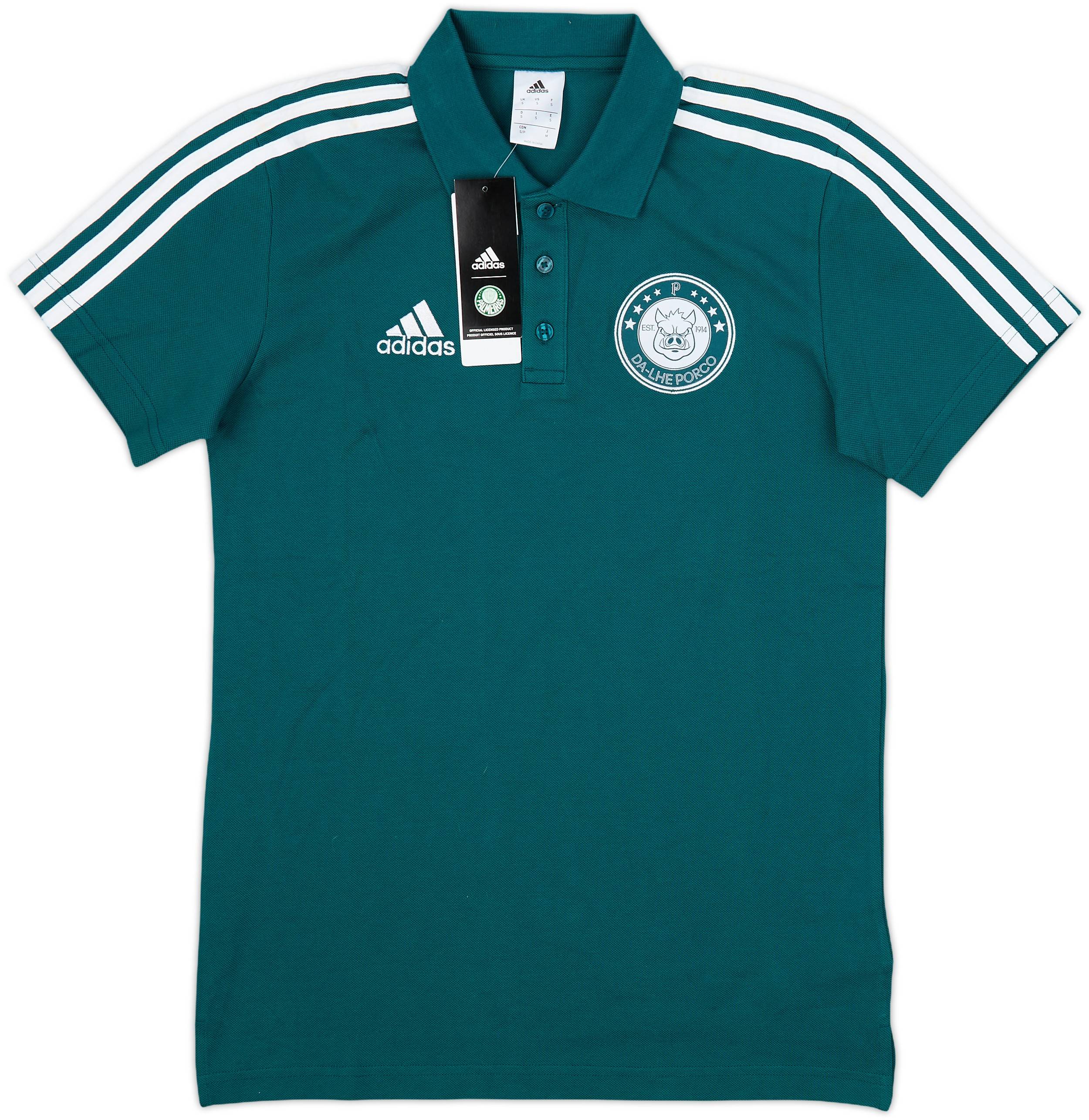 Palmeiras アディダス 緑色 シャツ 2018 Palmeiras adidas Polo Shirt (S)