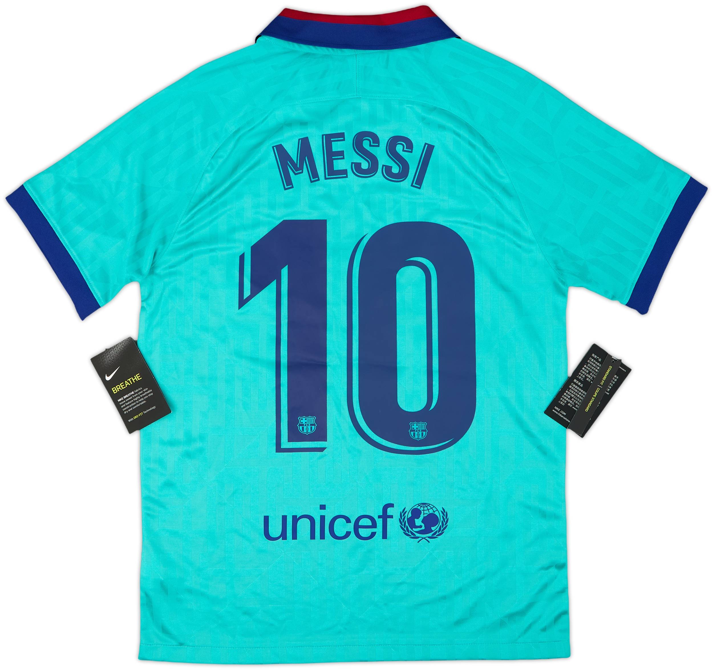 2019-20 Barcelona Third CL Shirt Messi #10 (S)