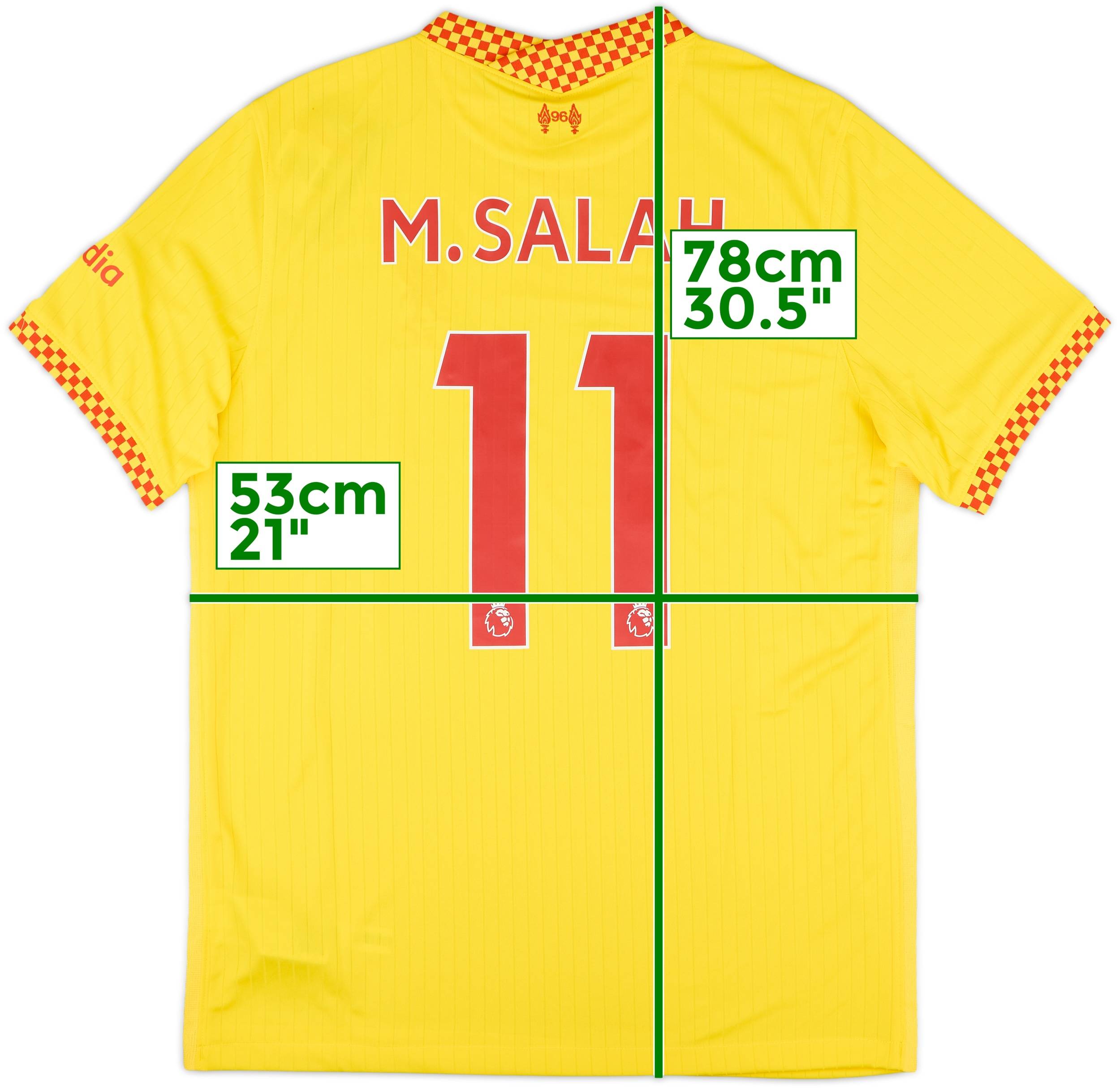 2021-22 Liverpool Third Shirt M.Salah #11 (L)