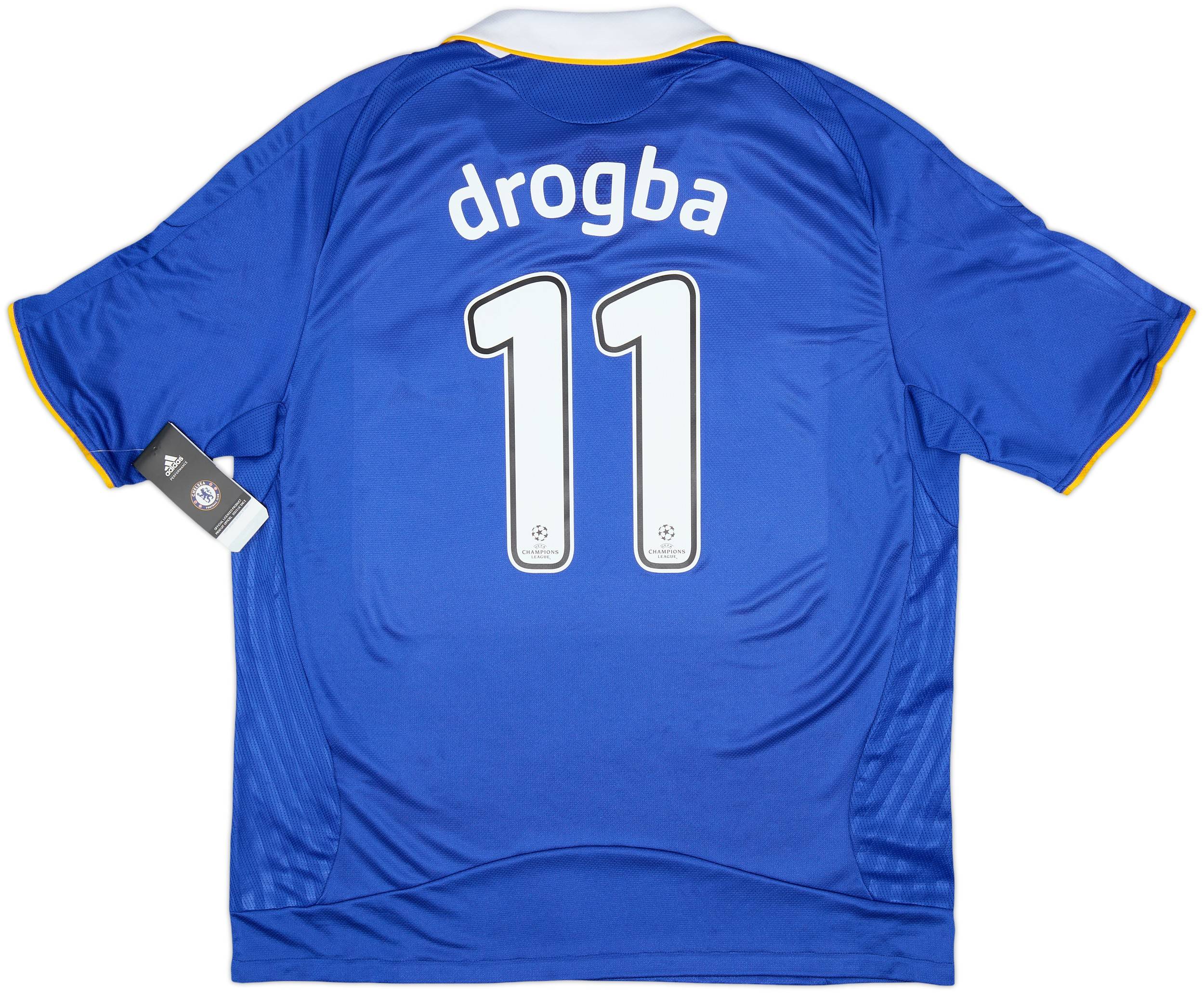 2008-09 Chelsea Home Shirt Drogba #11 (XL)