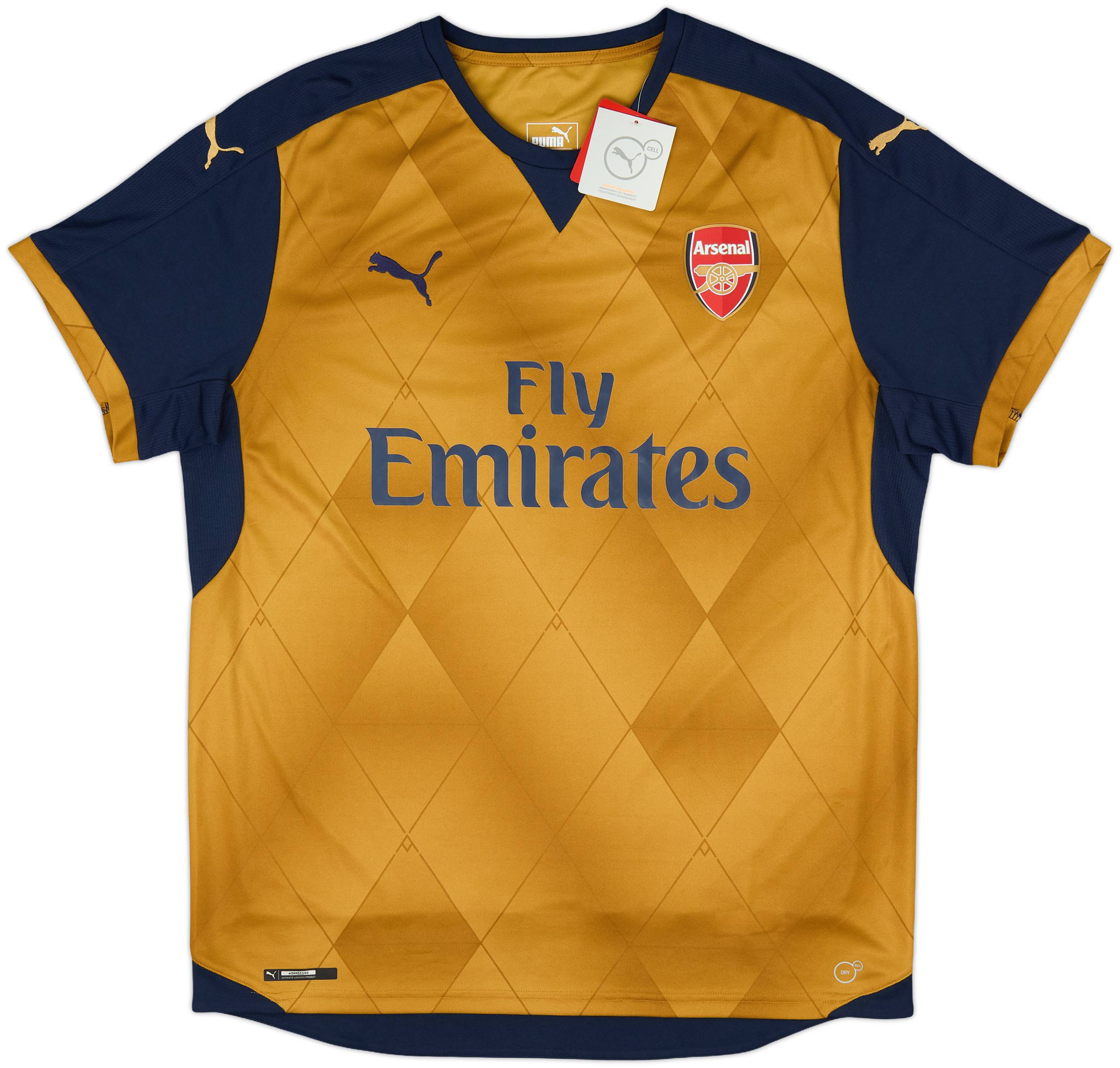 2015-16 Arsenal Away Shirt Alexis #17 (XL)