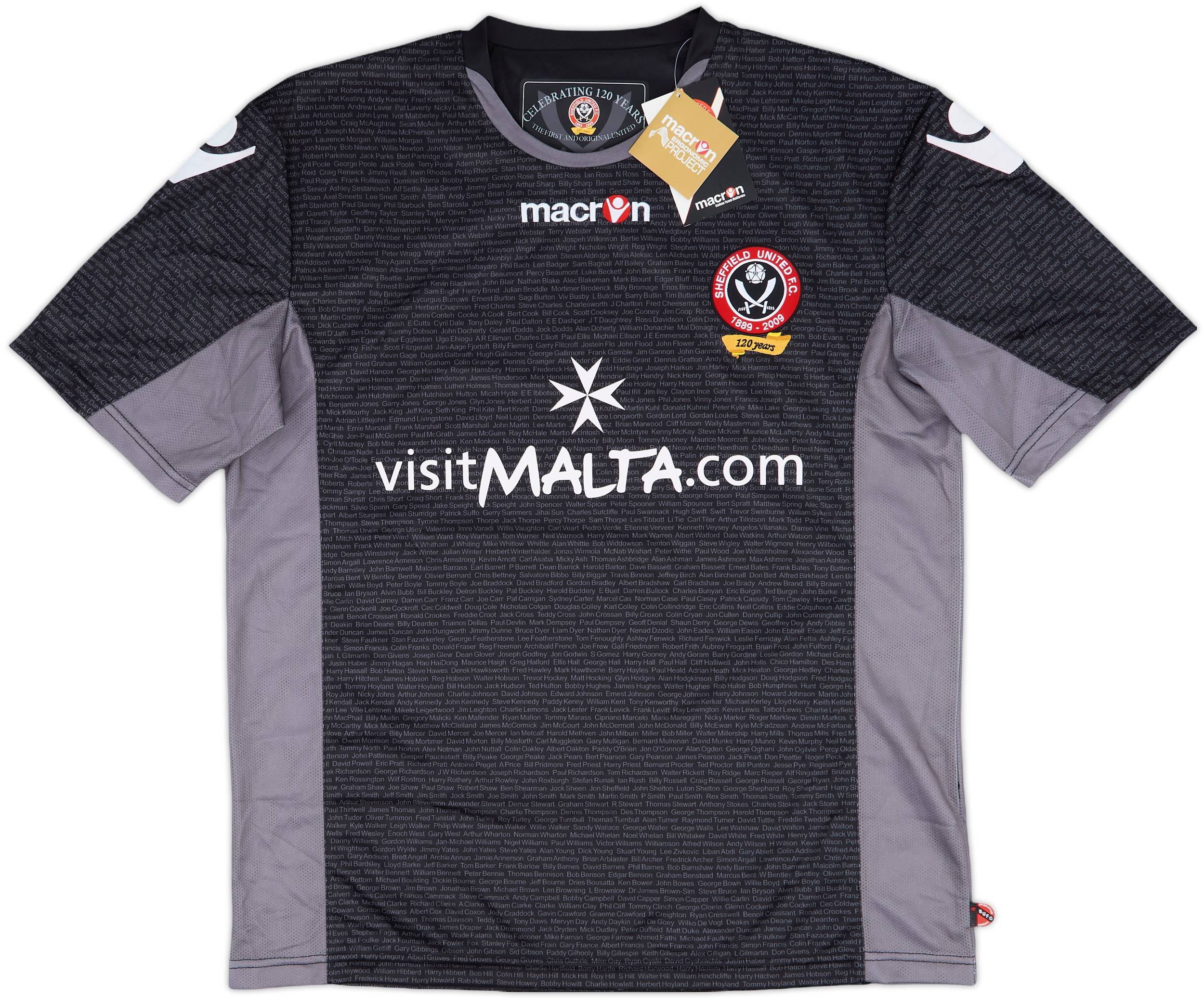 2009-10 Sheffield United '120 Years' Anniversary Shirt (M)
