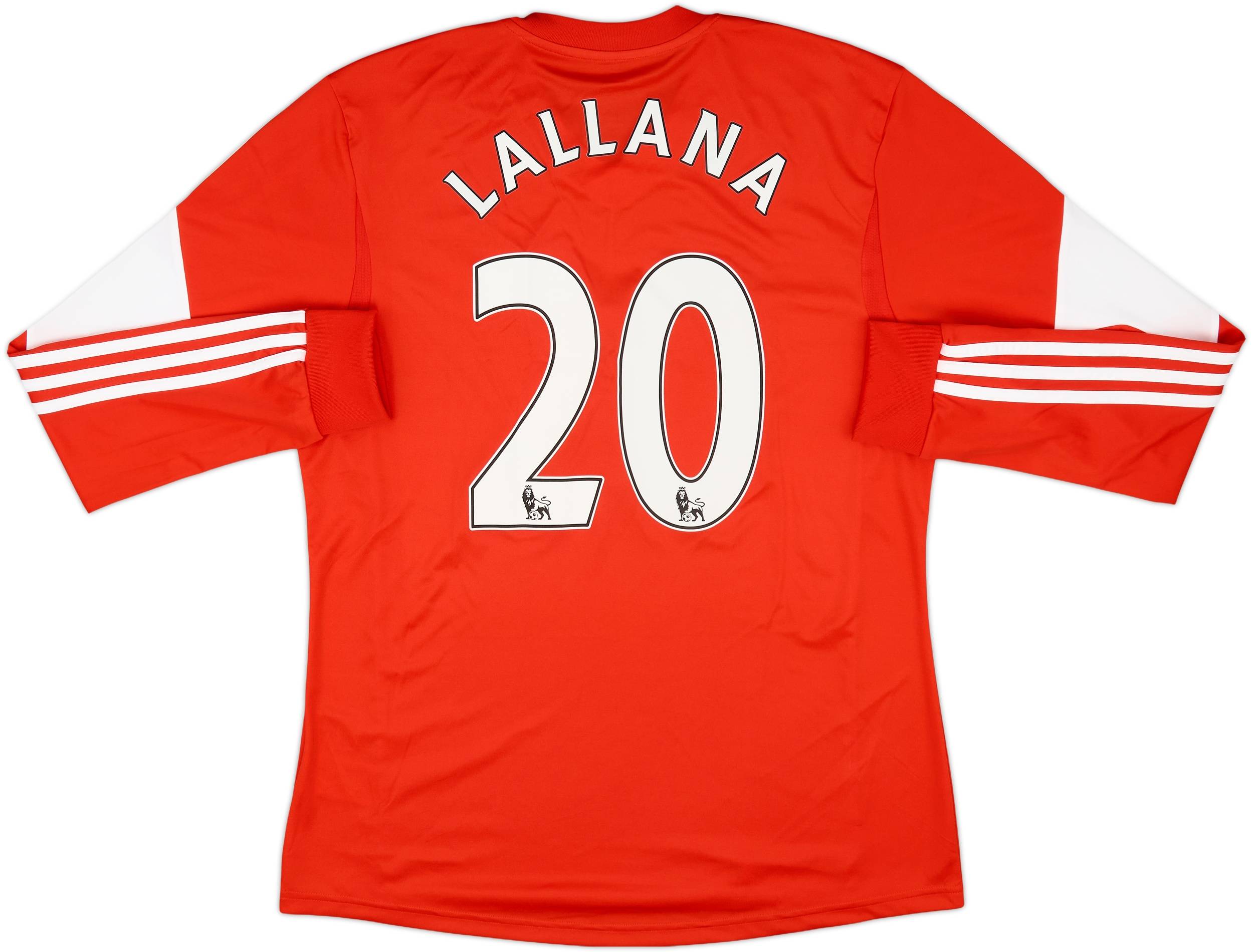 2013-14 Southampton Home L/S Shirt Lallana #20 (L)