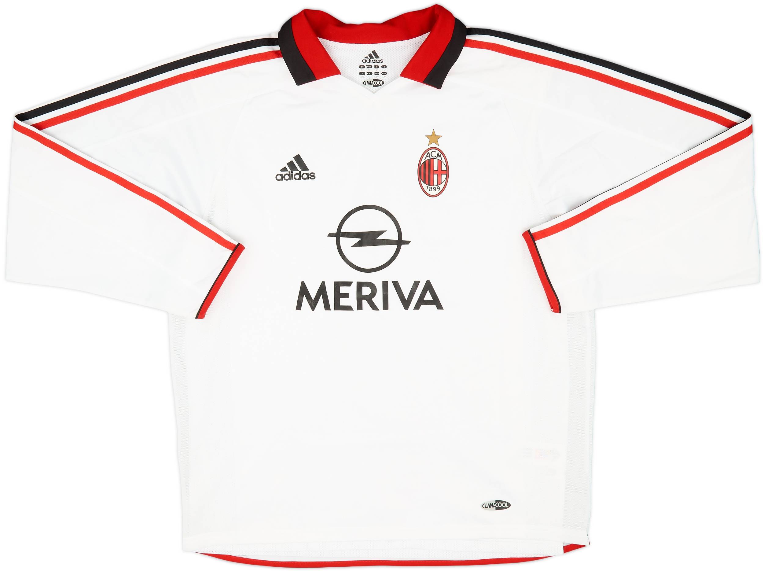 2003-04 AC Milan Player Issue Away L/S Shirt #18 - 9/10 - (L)