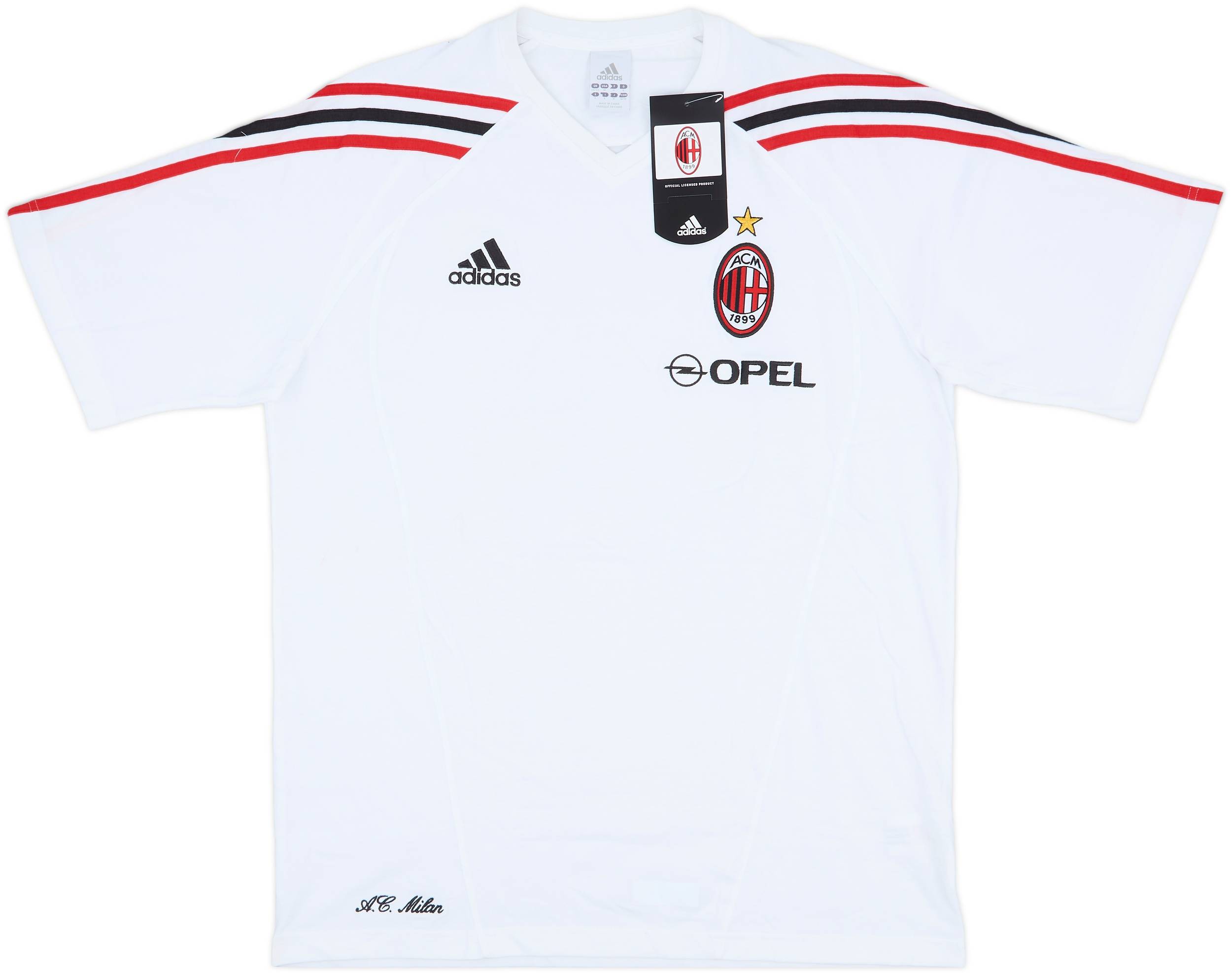 2005-06 AC Milan adidas Training Shirt (M/L)