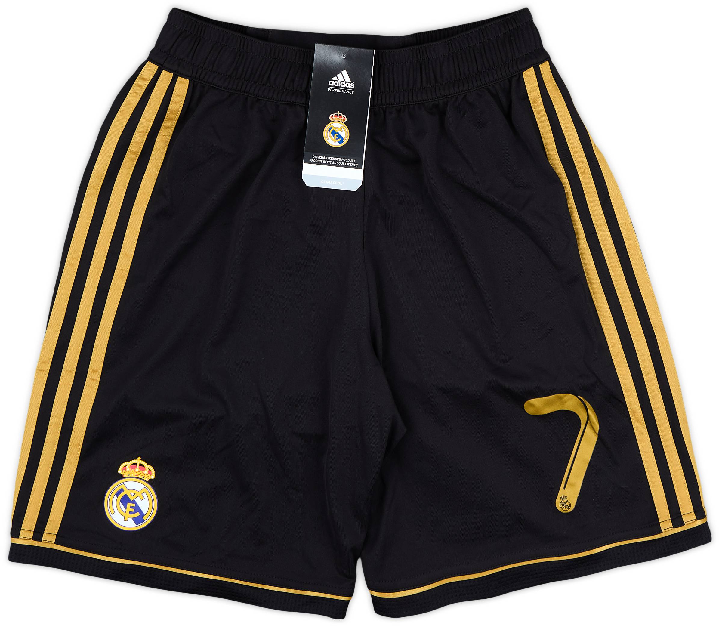 2011-12 Real Madrid Away Shorts #7 (Ronaldo) (S)