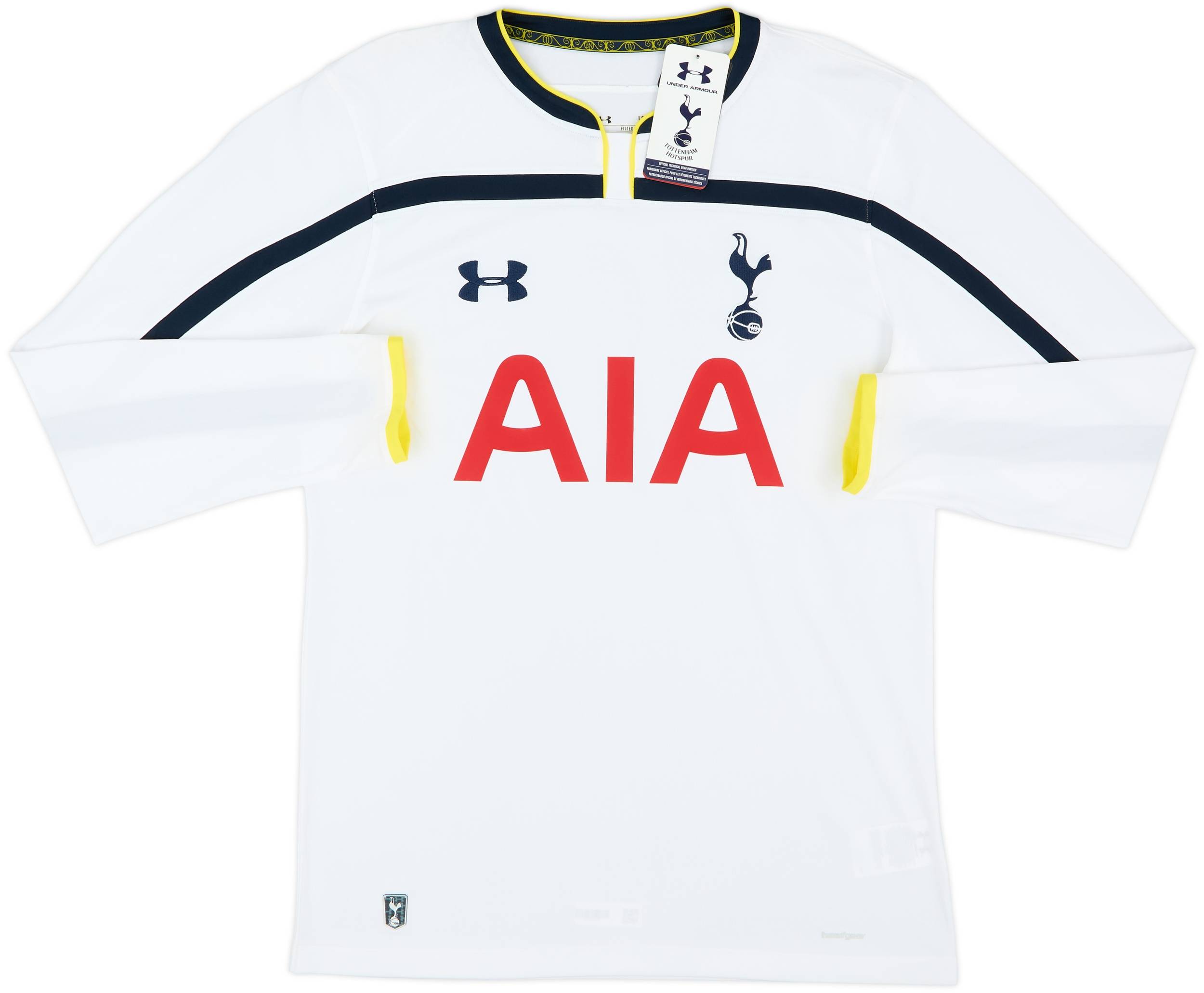 2014-15 Tottenham Home L/S Shirt Kane #18 (L)