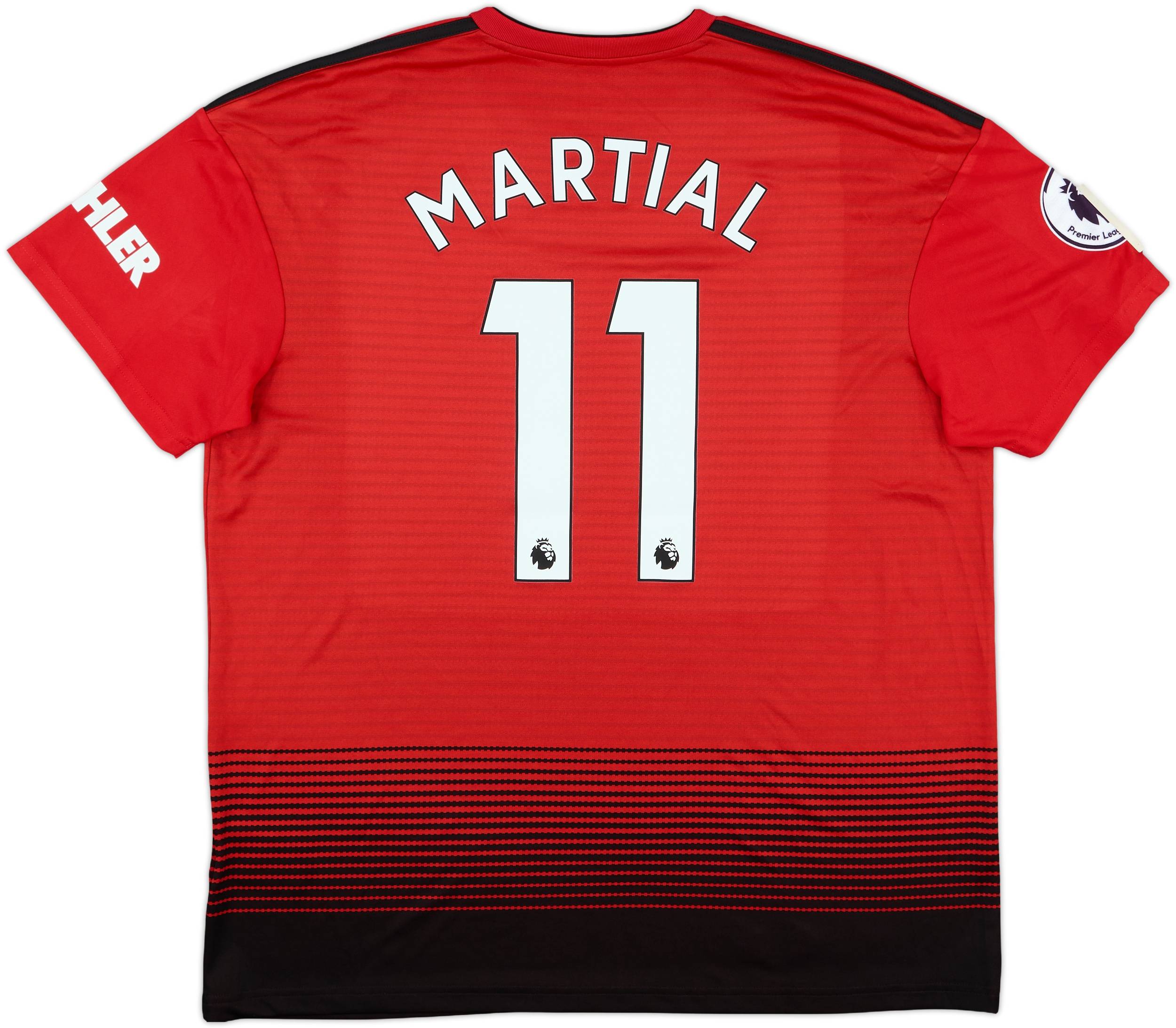 2018-19 Manchester United Home Shirt Martial #11 (XL)