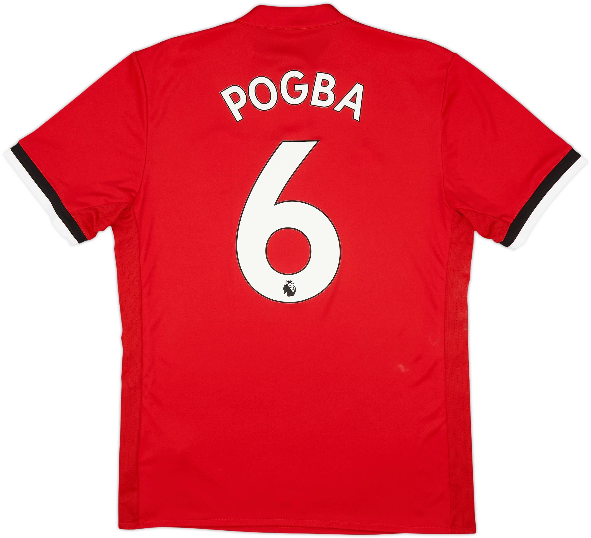 2017-18 Manchester United Home Shirt Pogba #6 (M)