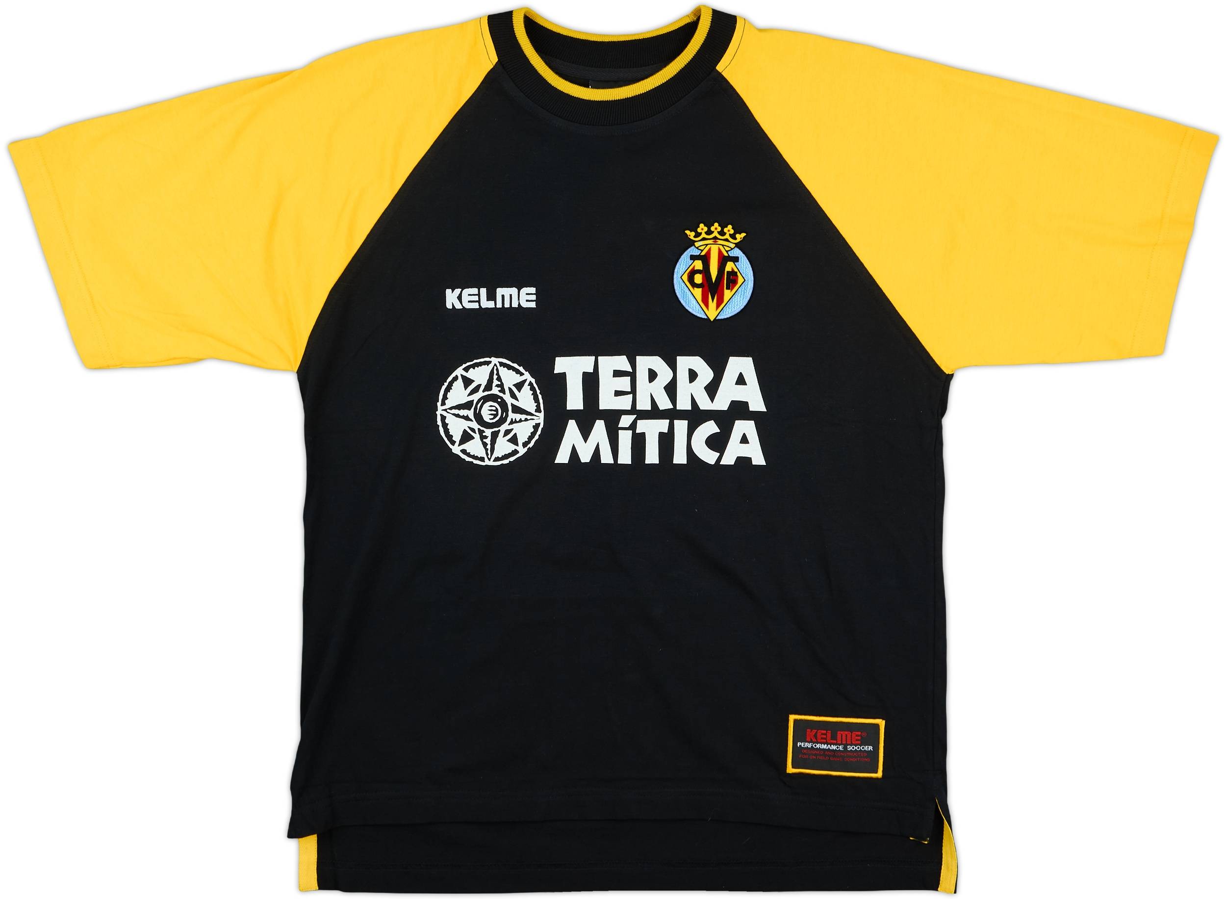 2000-01 Villarreal Kelme Training Tee (S)