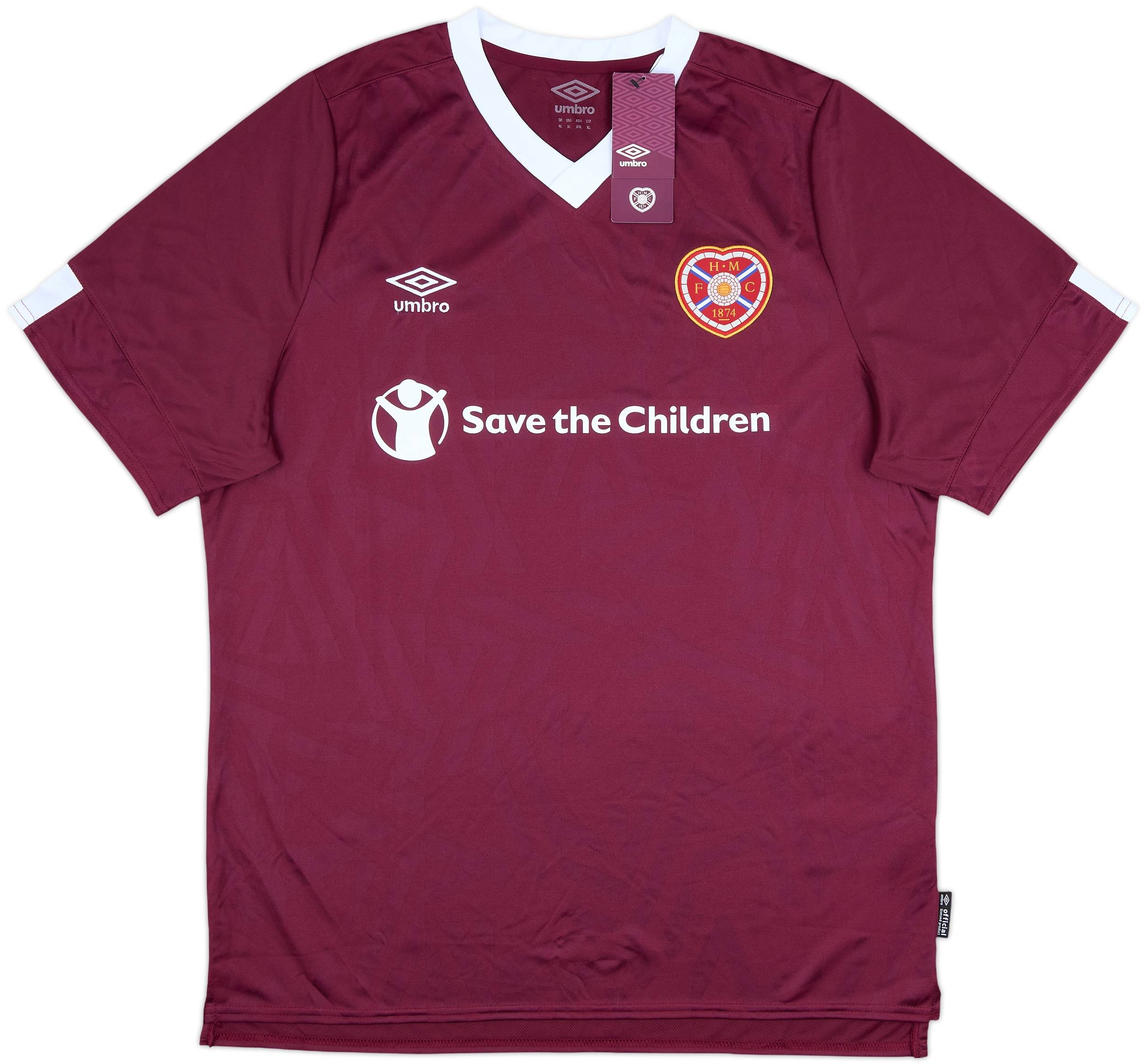 2019-20 Hearts Home Shirt (XL)