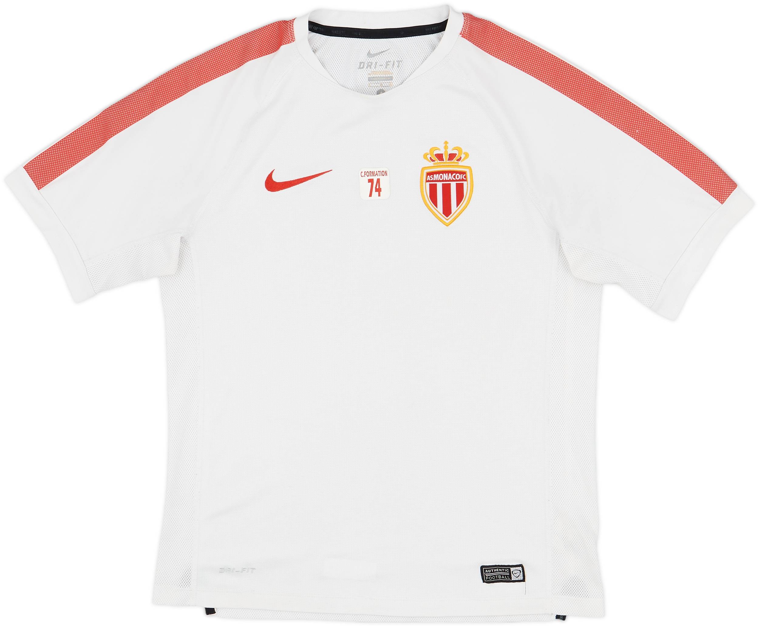2014-15 Monaco Player Issue Nike Training Shirt C.Formation #74 - 8/10 - (S)