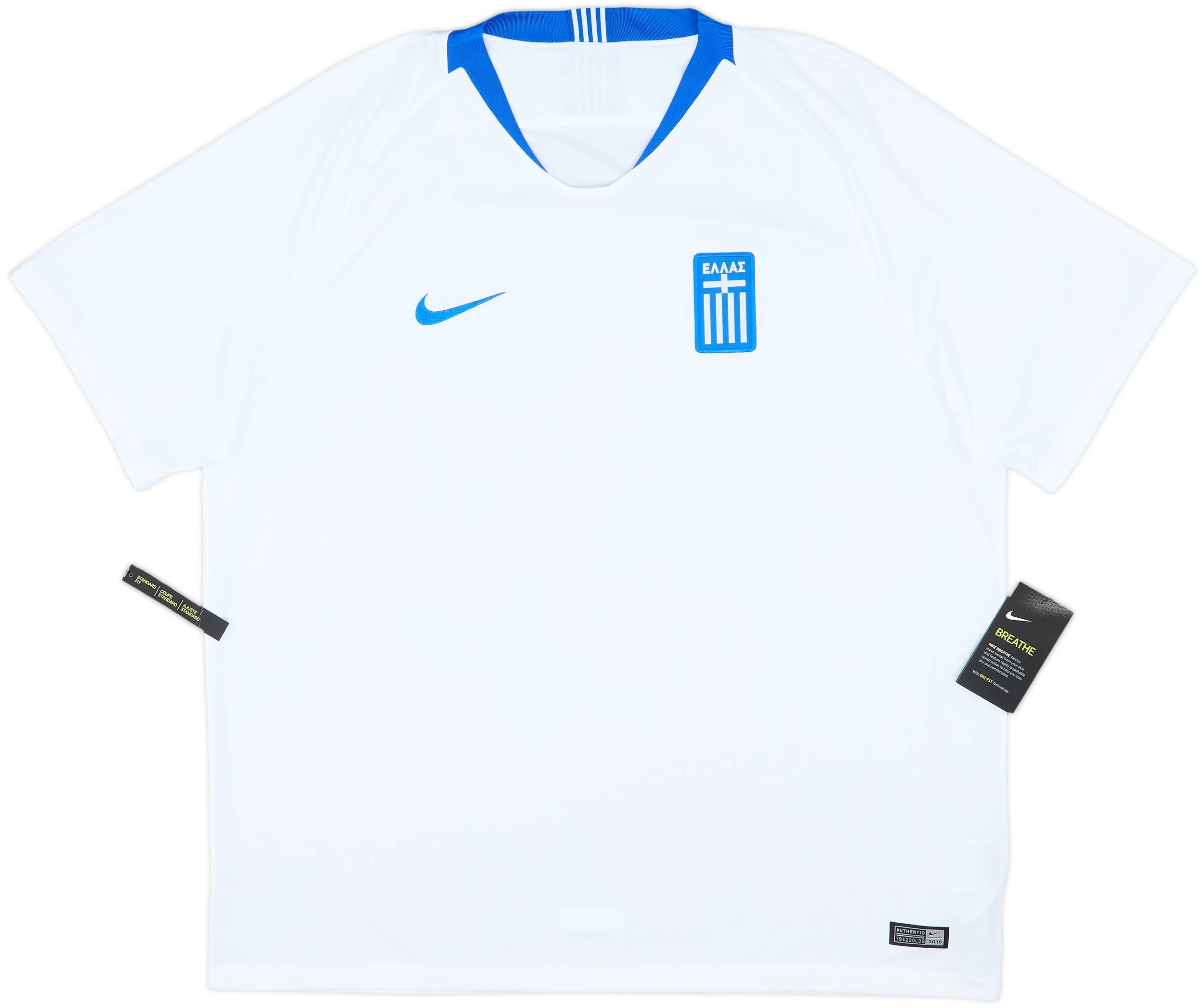 2018-19 Greece Home Shirt (XXL)