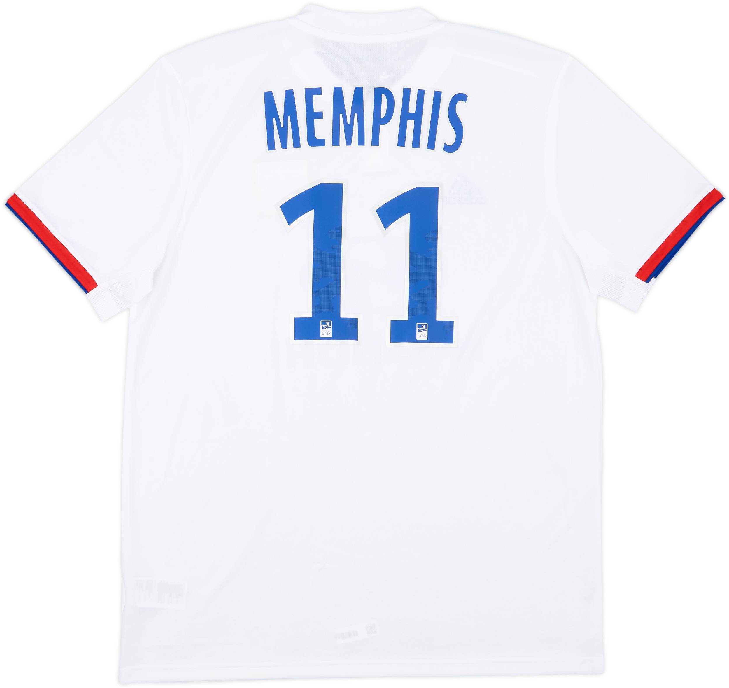 2019-20 Lyon Home Shirt Memphis #11 (XL)