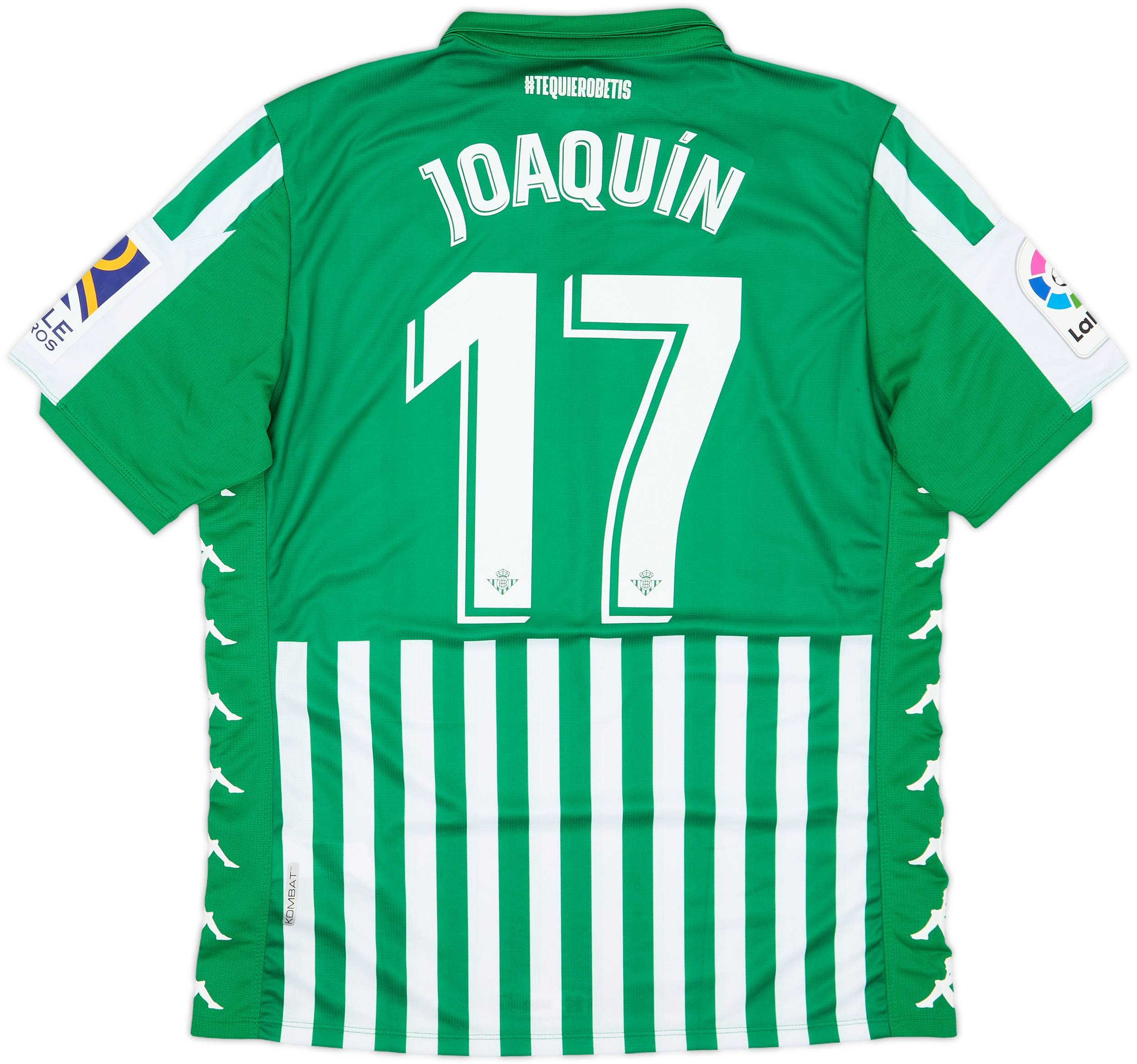 2019-20 Real Betis Home Shirt Joaquin #17 (XL)