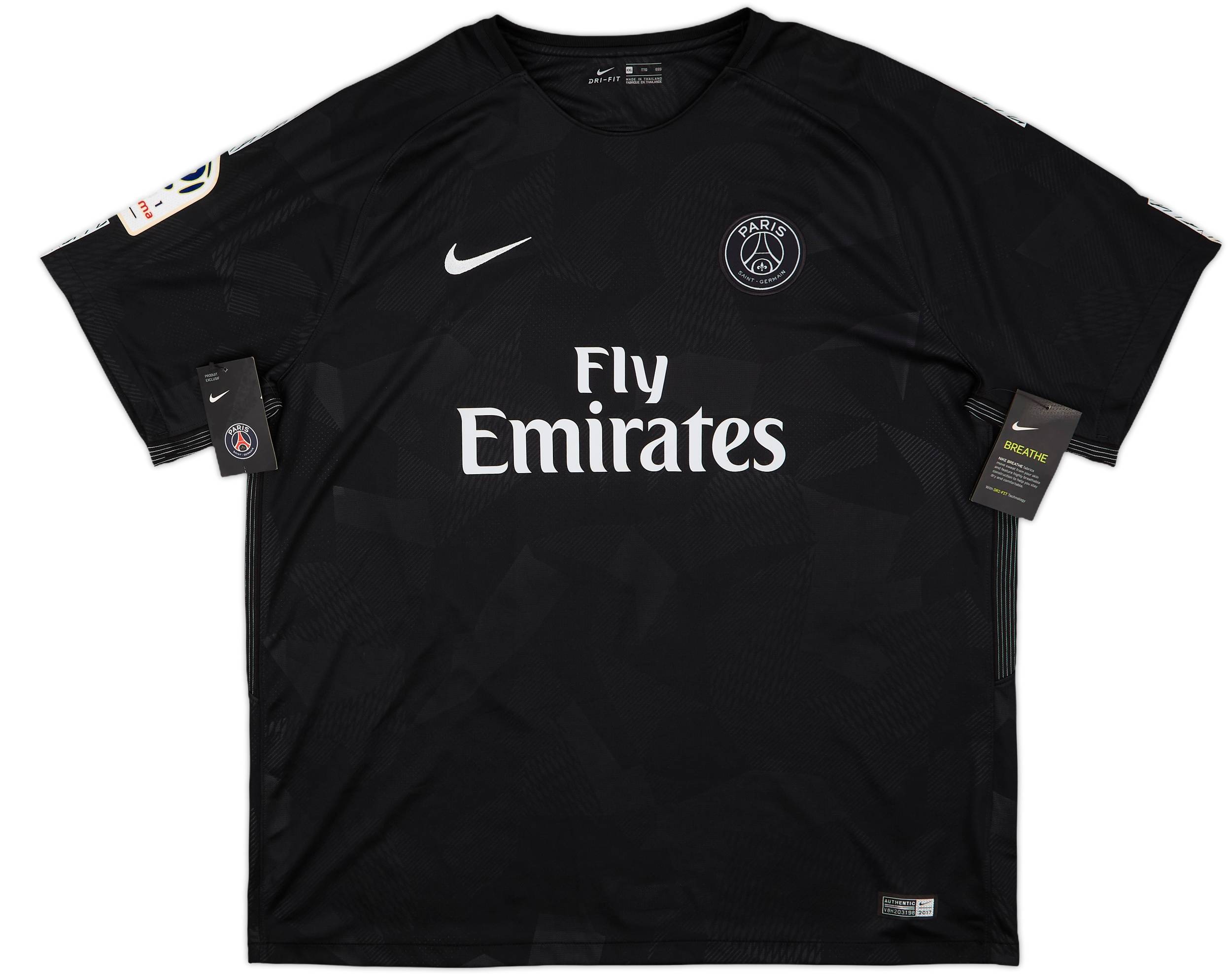 2017-18 Paris Saint-Germain Third Shirt Mbappe #29 (XXL)