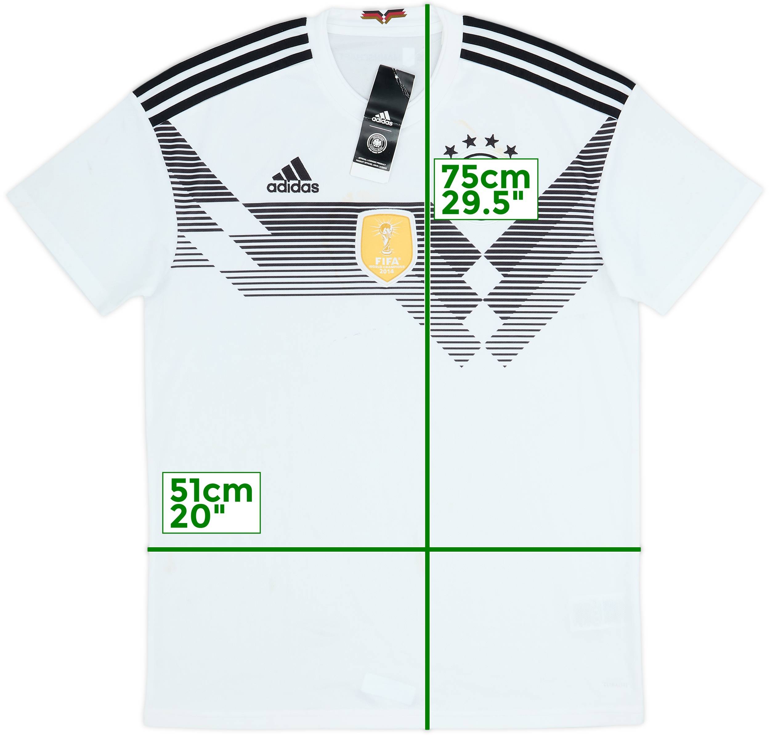 2018-19 Germany Home Shirt (M)