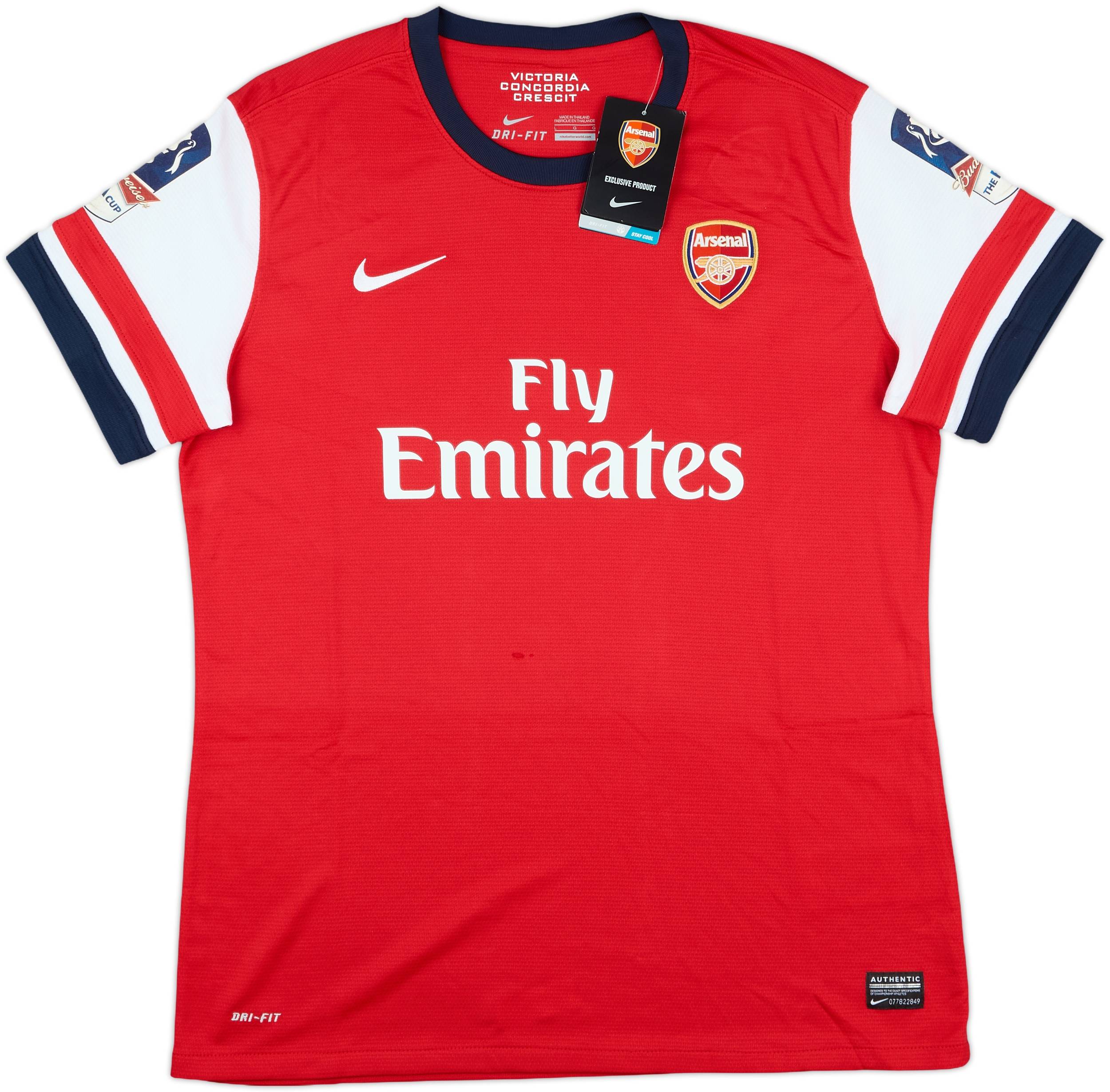 2012-14 Arsenal Home Shirt (Women's L)