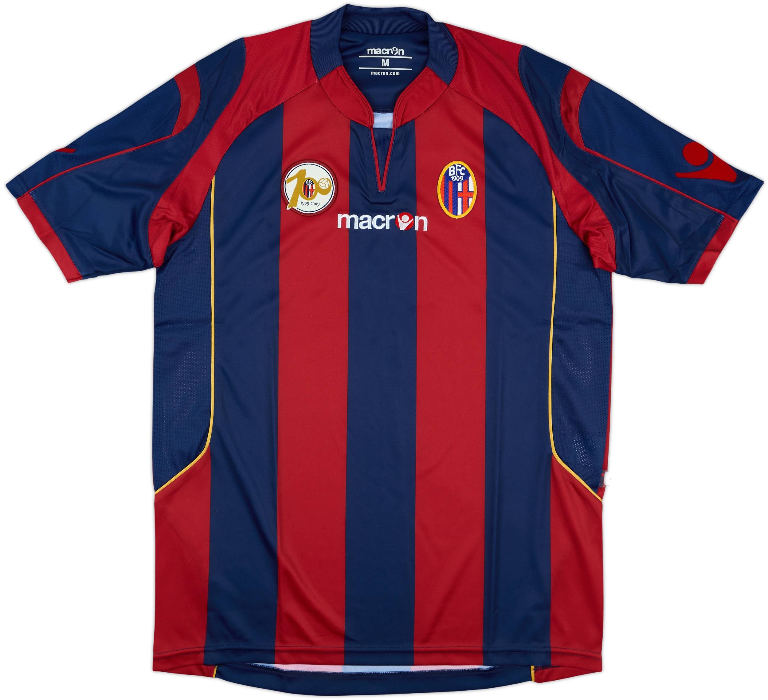 2009-10 Bologna Home Shirt - 10/10 - (M)