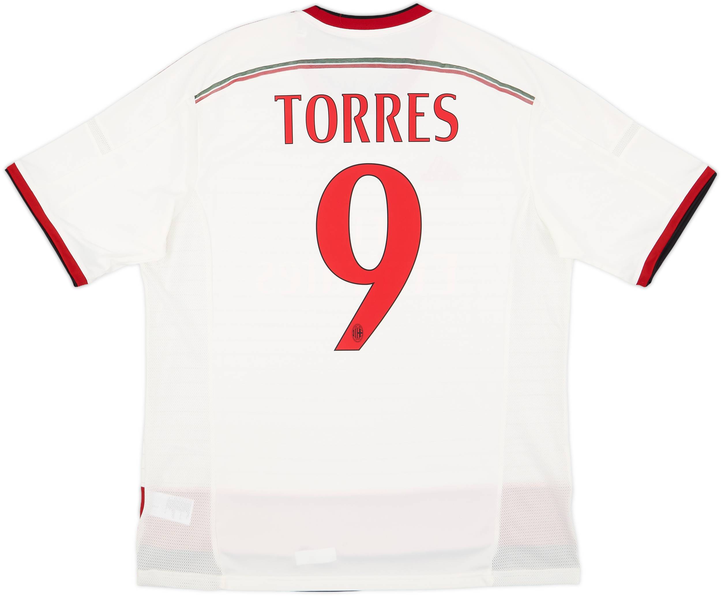 2014-15 AC Milan Away Shirt Torres #9 (XL)