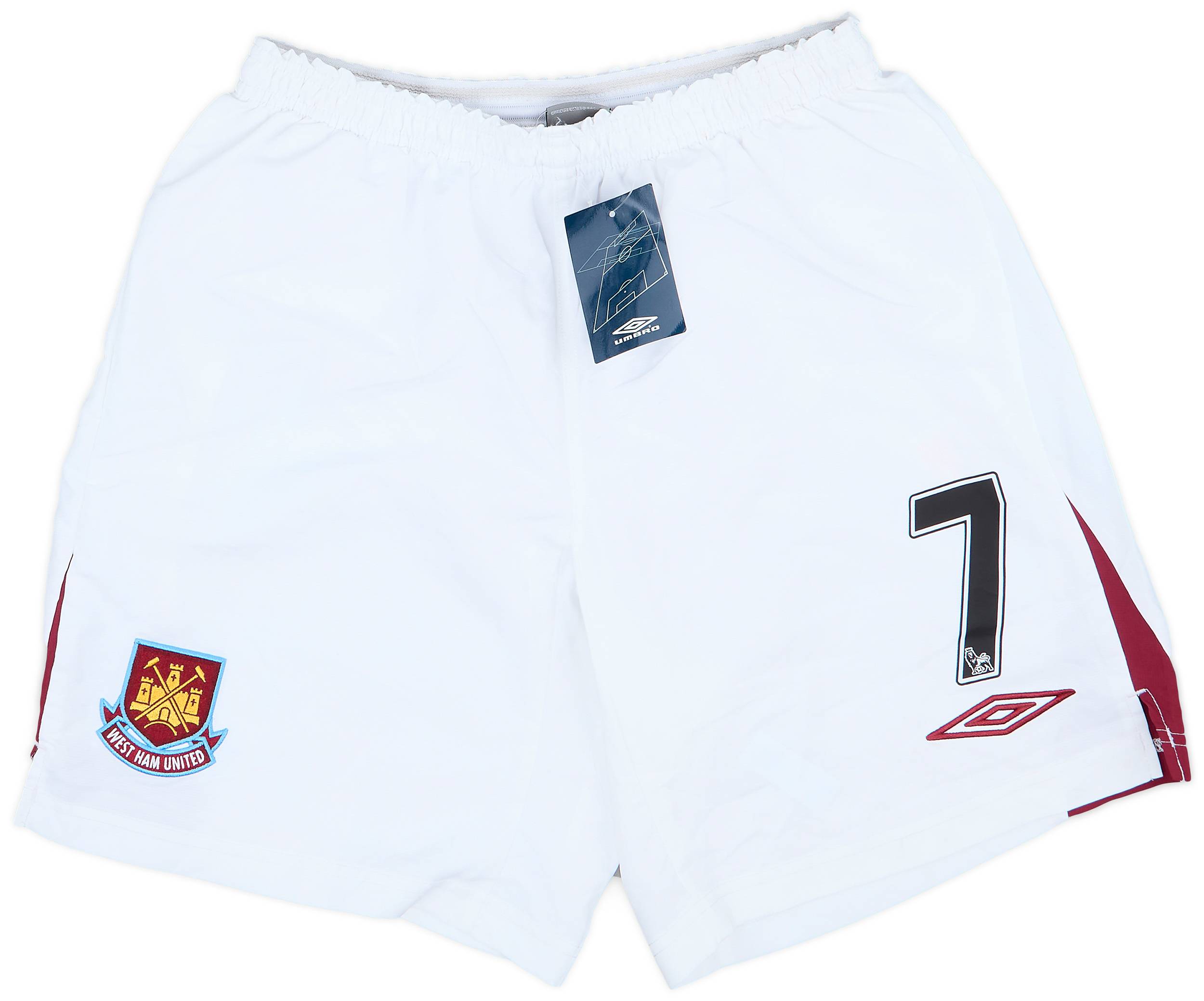 2007-08 West Ham Home Shorts #7 (M)