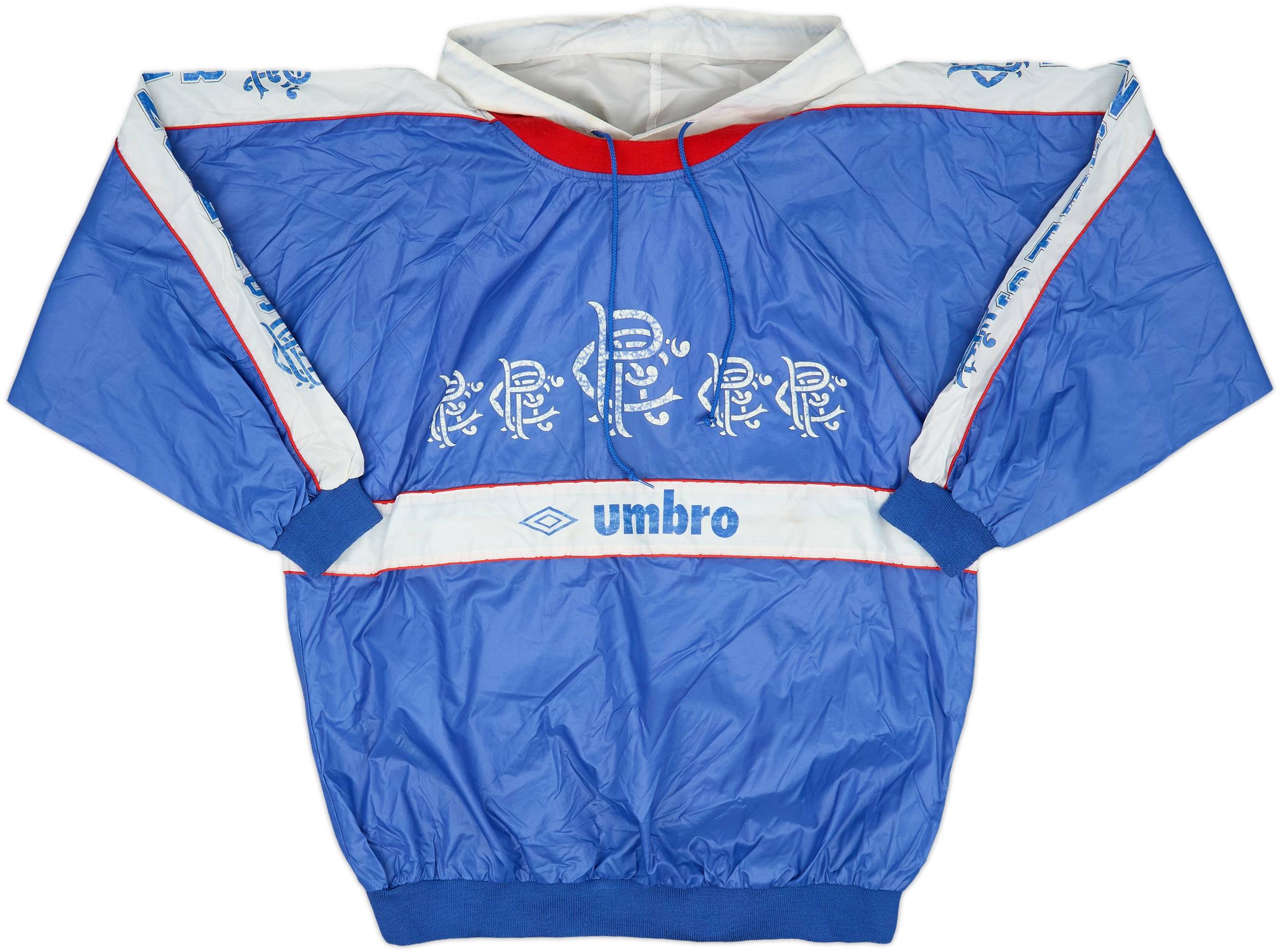 1987-90 Rangers Umbro Windbreaker - 6/10 - (L)