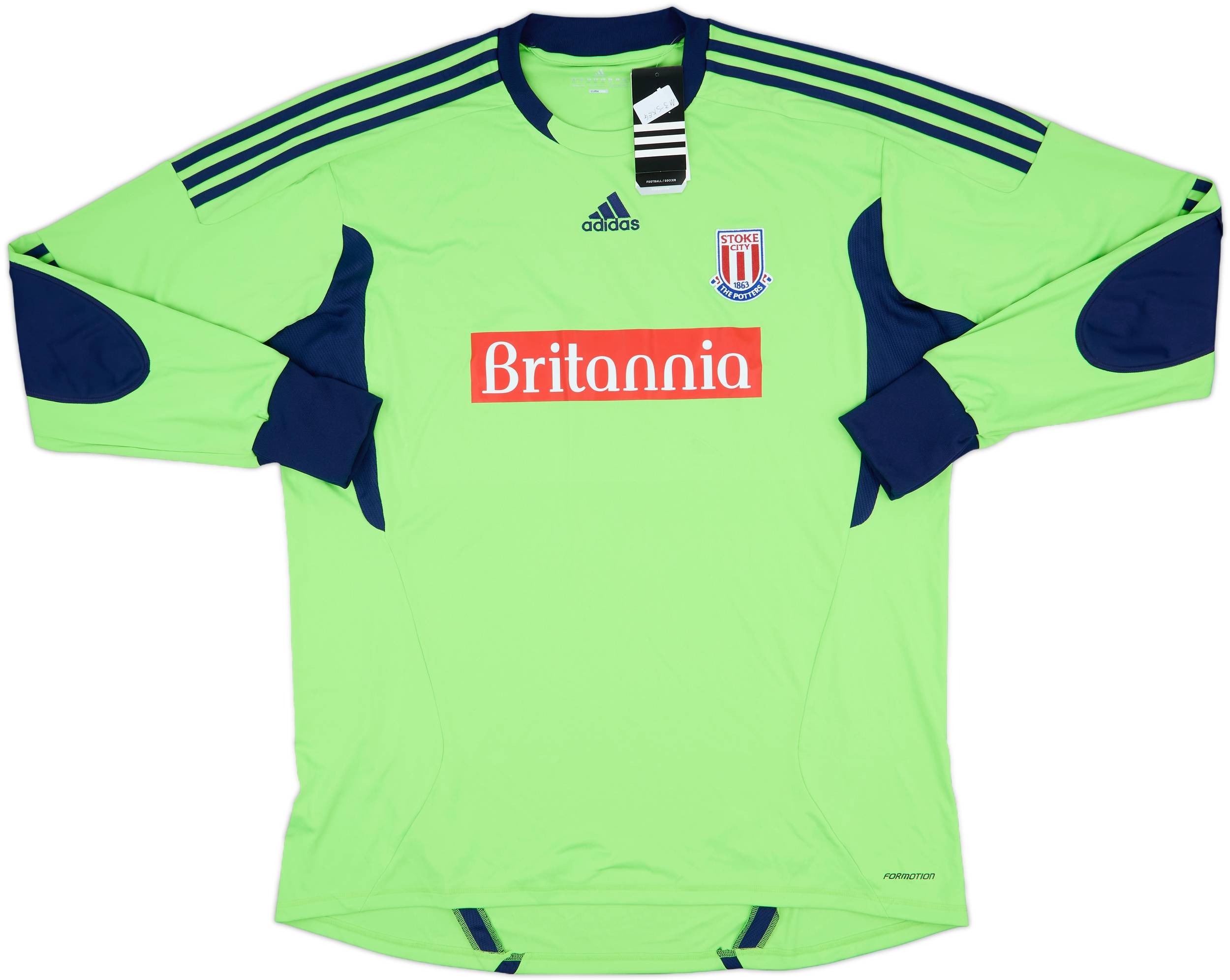 2011-12 Stoke City Green GK Shirt (XXL)