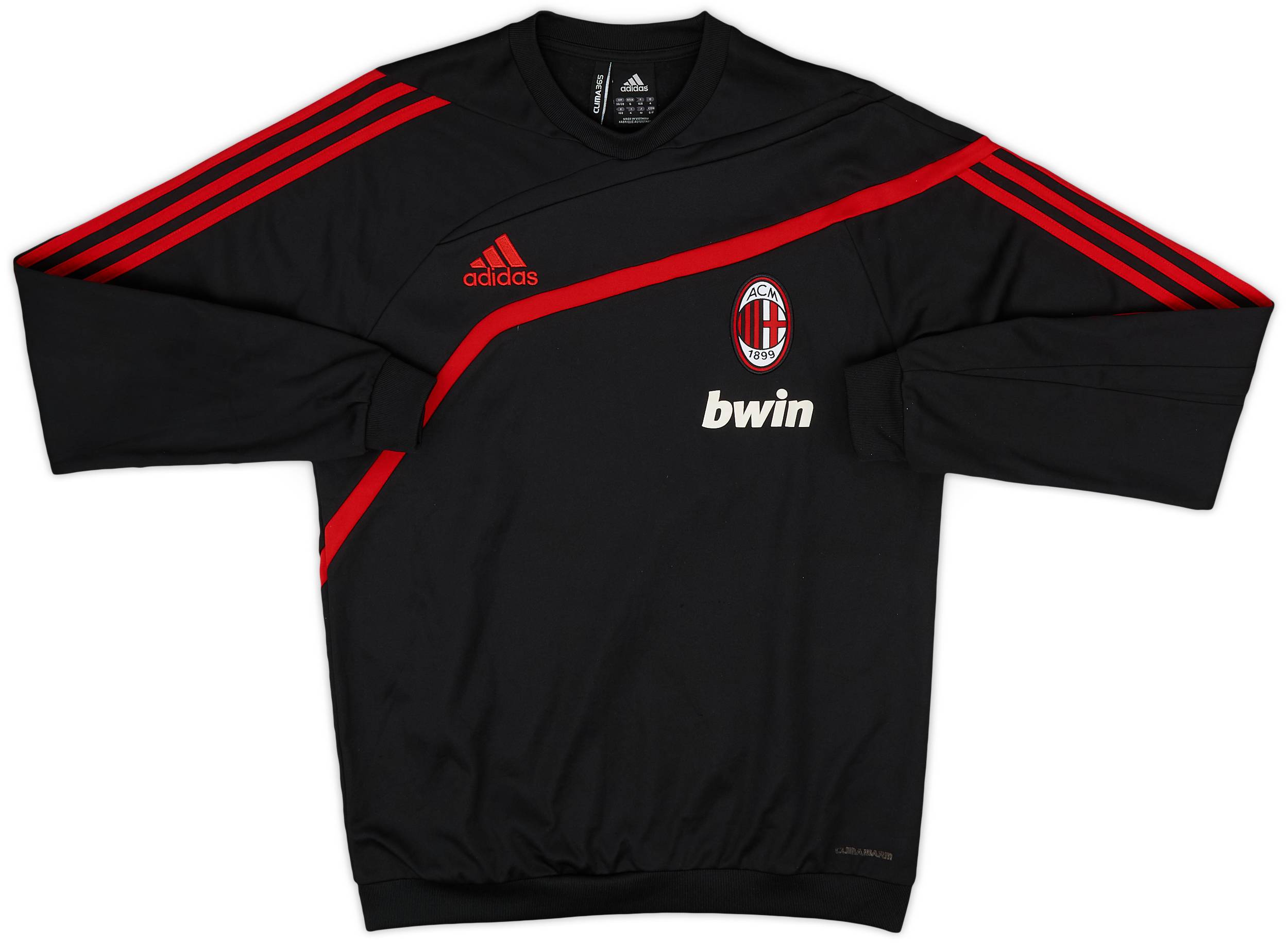 2009-10 AC Milan adidas Training Top - 8/10 - (S)