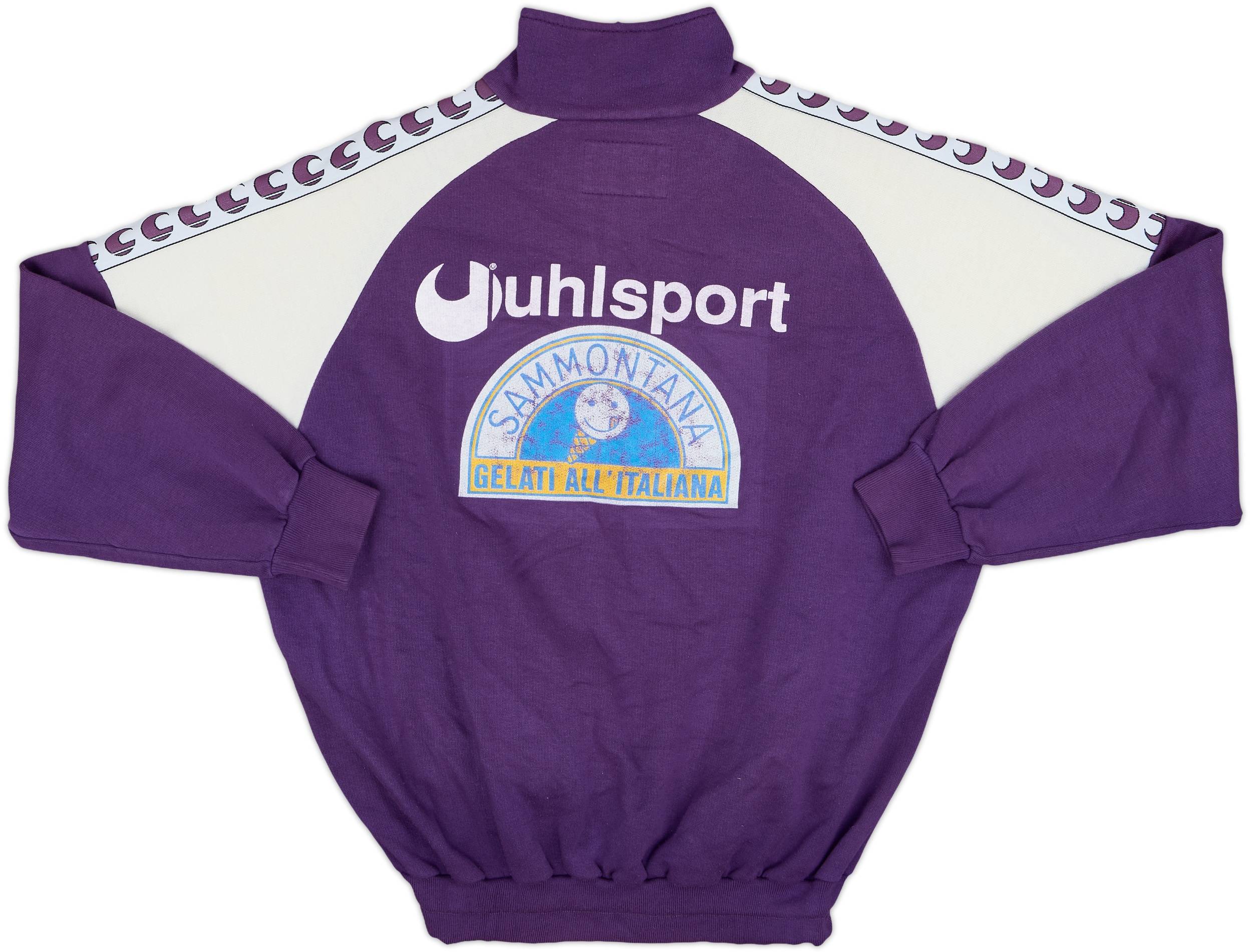 1994-95 Fiorentina Uhlsport 1/4 Zip Track Jacket - 6/10 - (XL)
