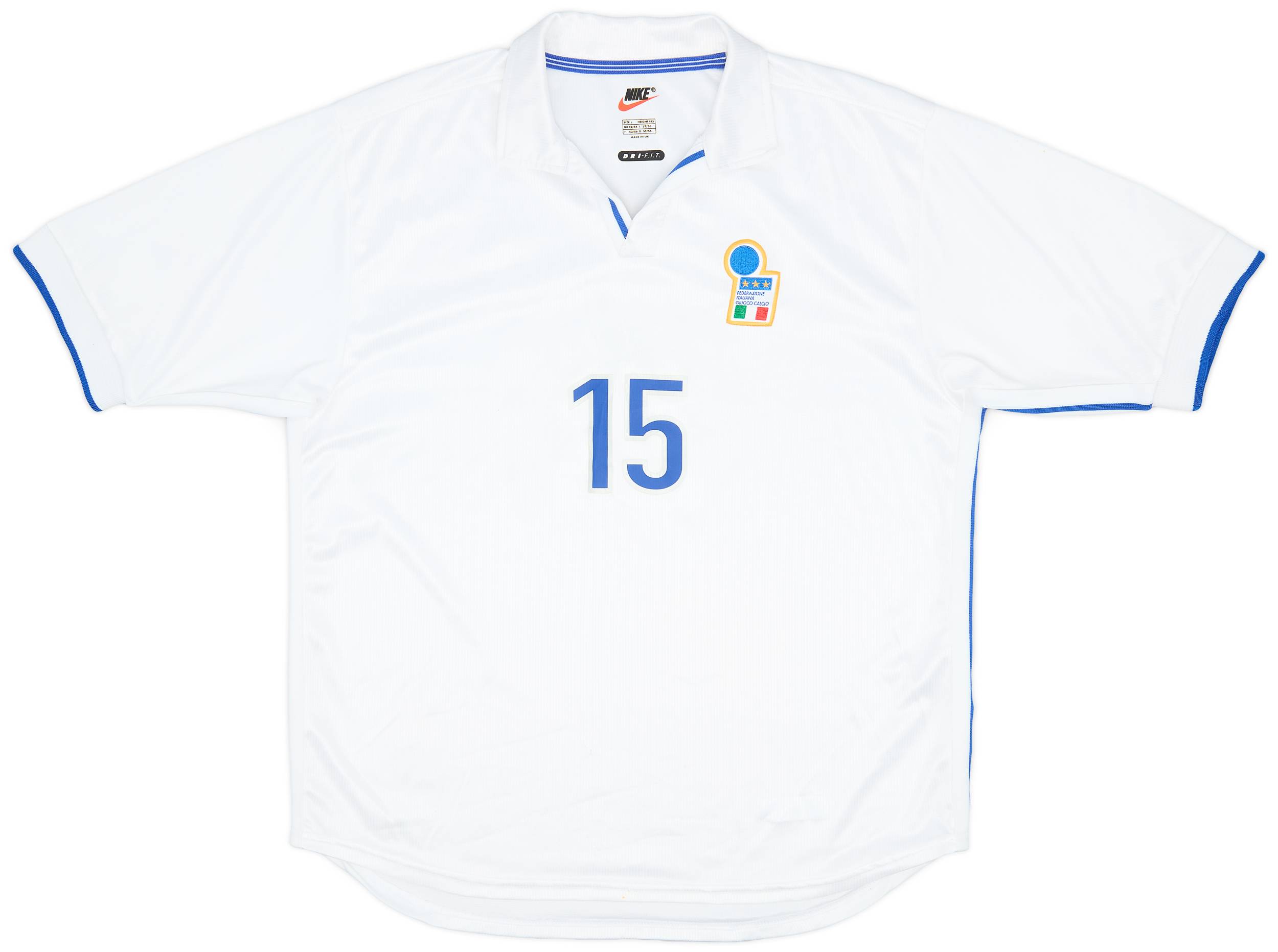 ラツィオユニフォーム98-00 マンチーニ 1998-00 Lazio Home Shirt Mancini #10 - 8/10 - (L)