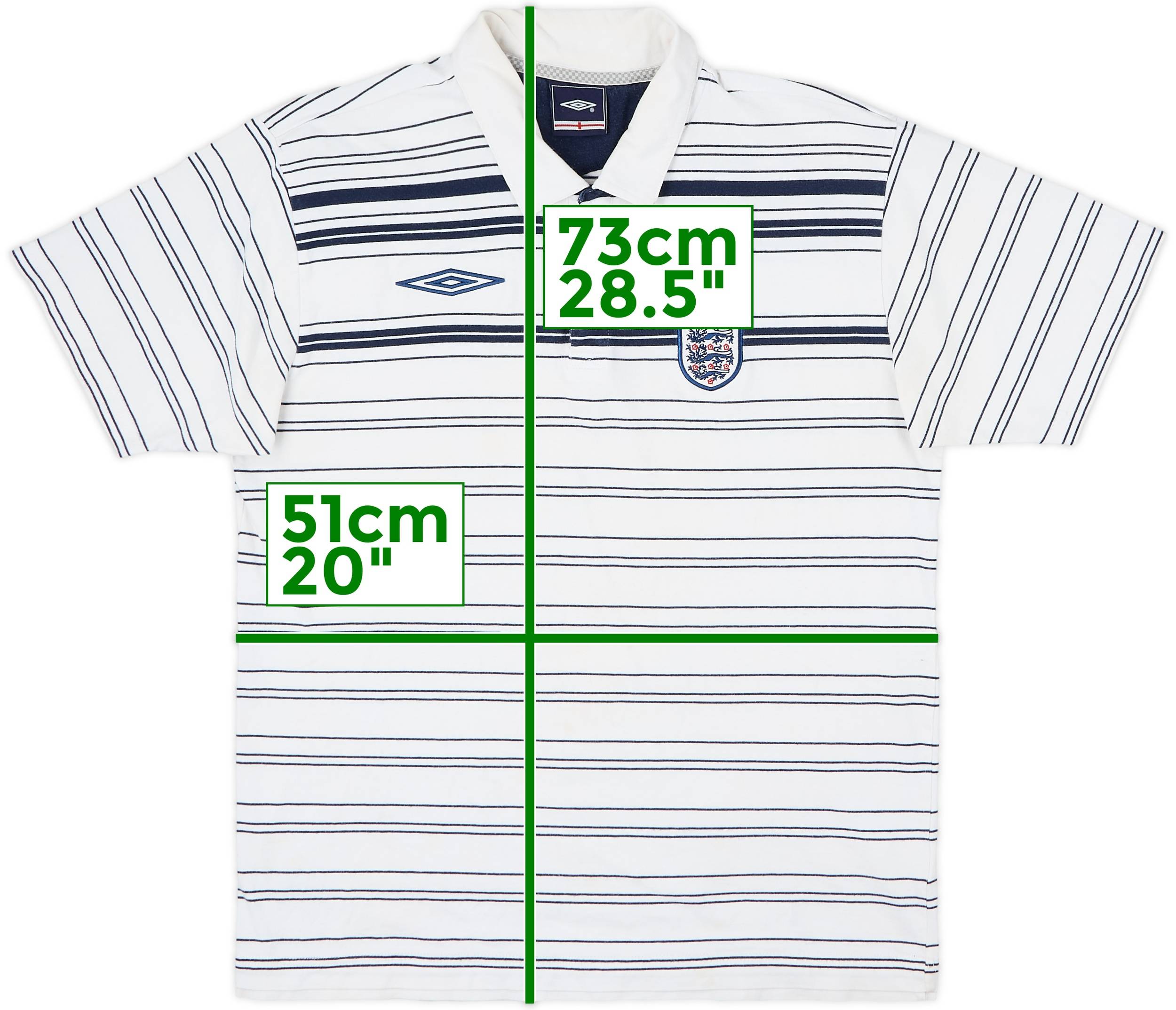 2004-06 England Umbro Polo Shirt - 6/10 - (L)