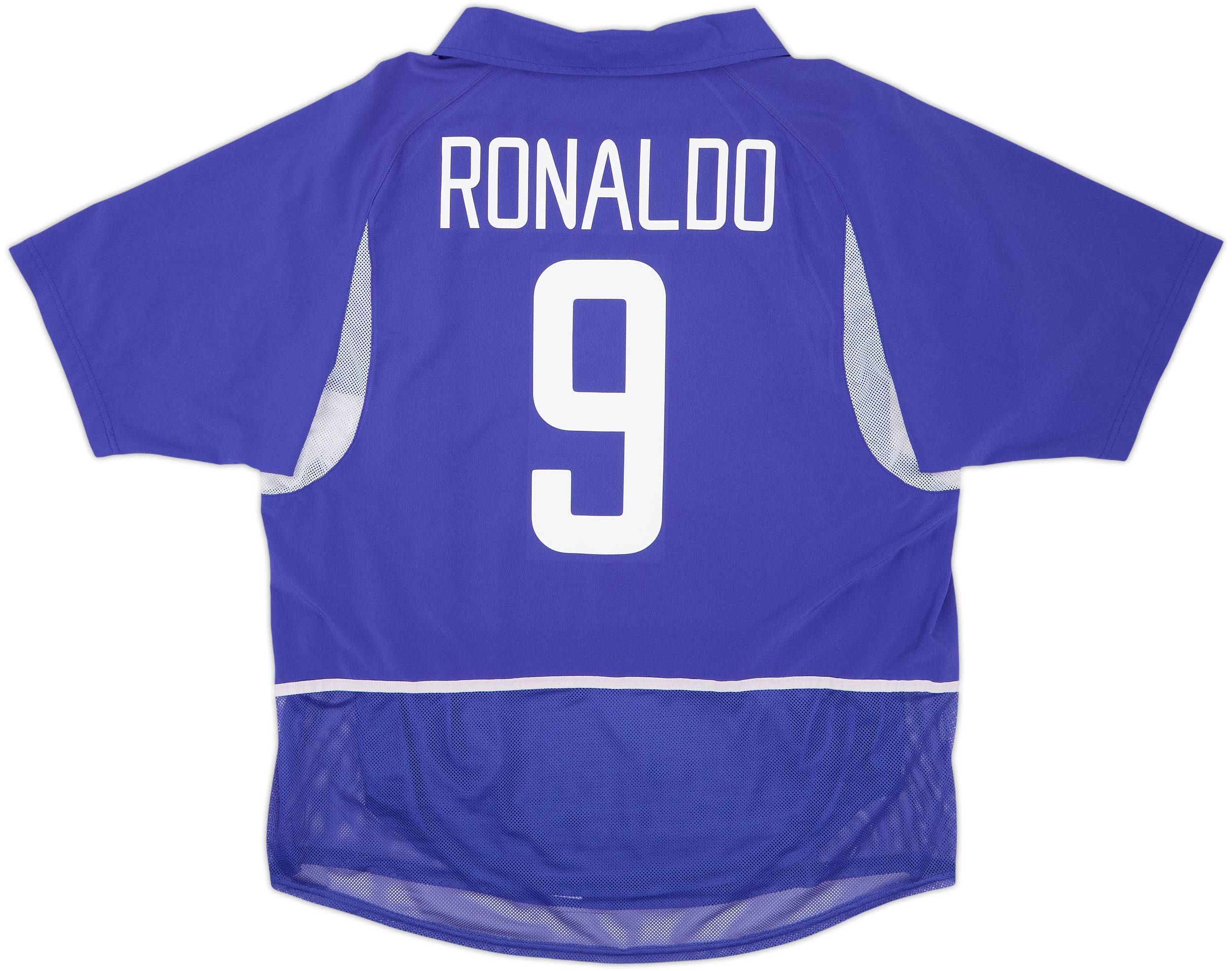 2002-04 Brazil Player Issue Away Shirt Ronaldo #9 - 9/10 - (XL)