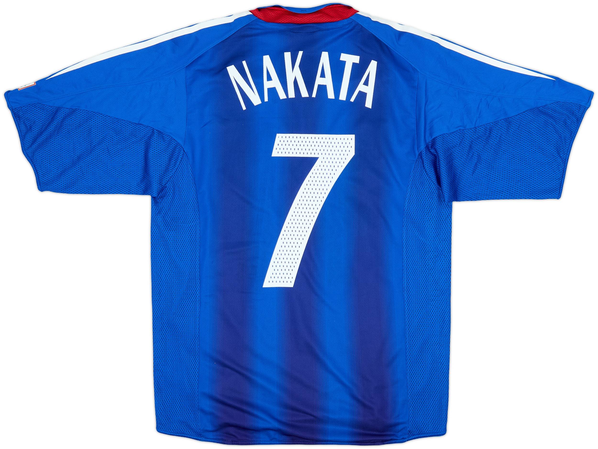 2004-06 Japan Authentic Home Shirt Nakata #7 - 7/10 - (M)