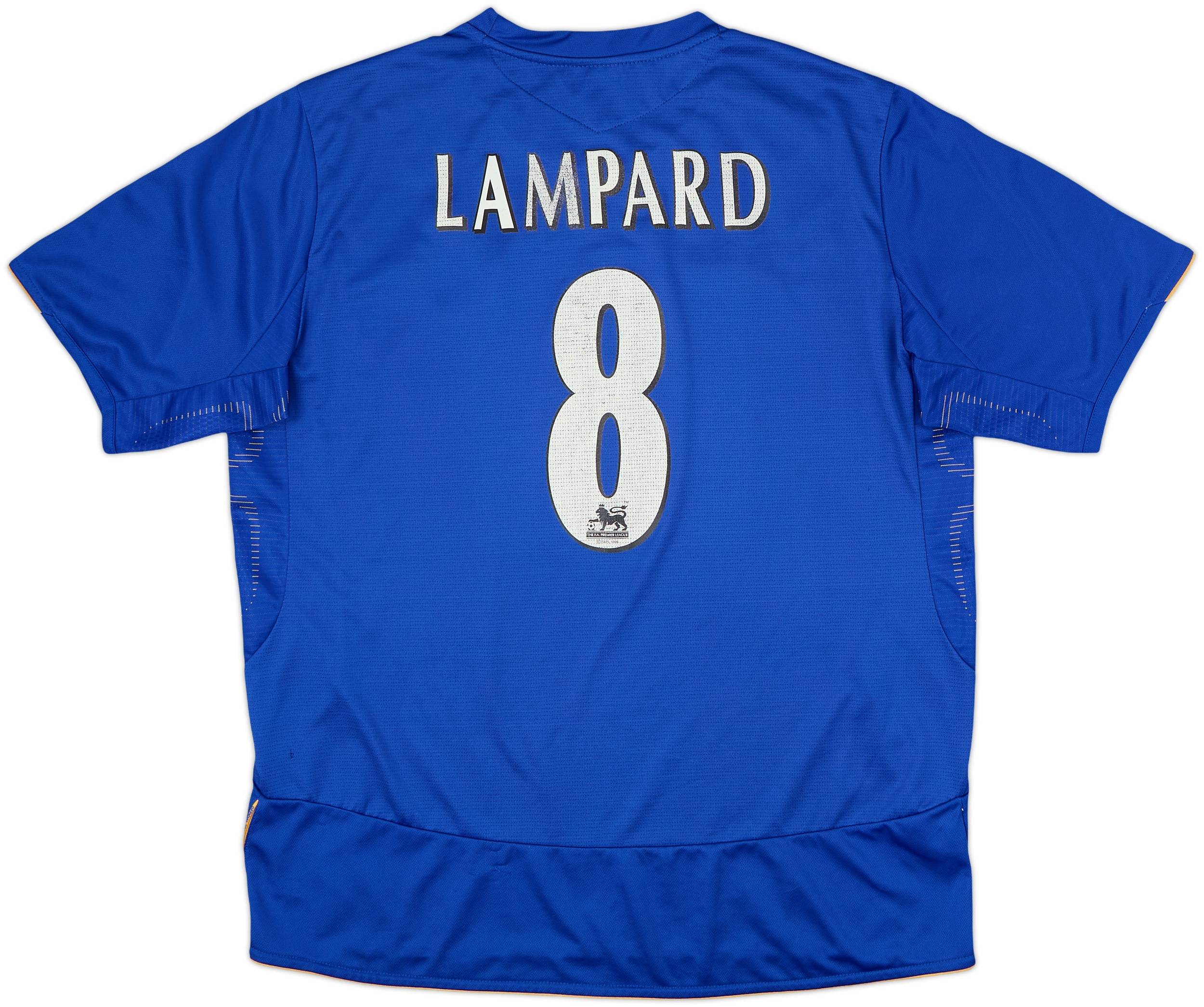 2005-06 Chelsea Centenary Home Shirt Lampard #8 - 5/10 - (XL)