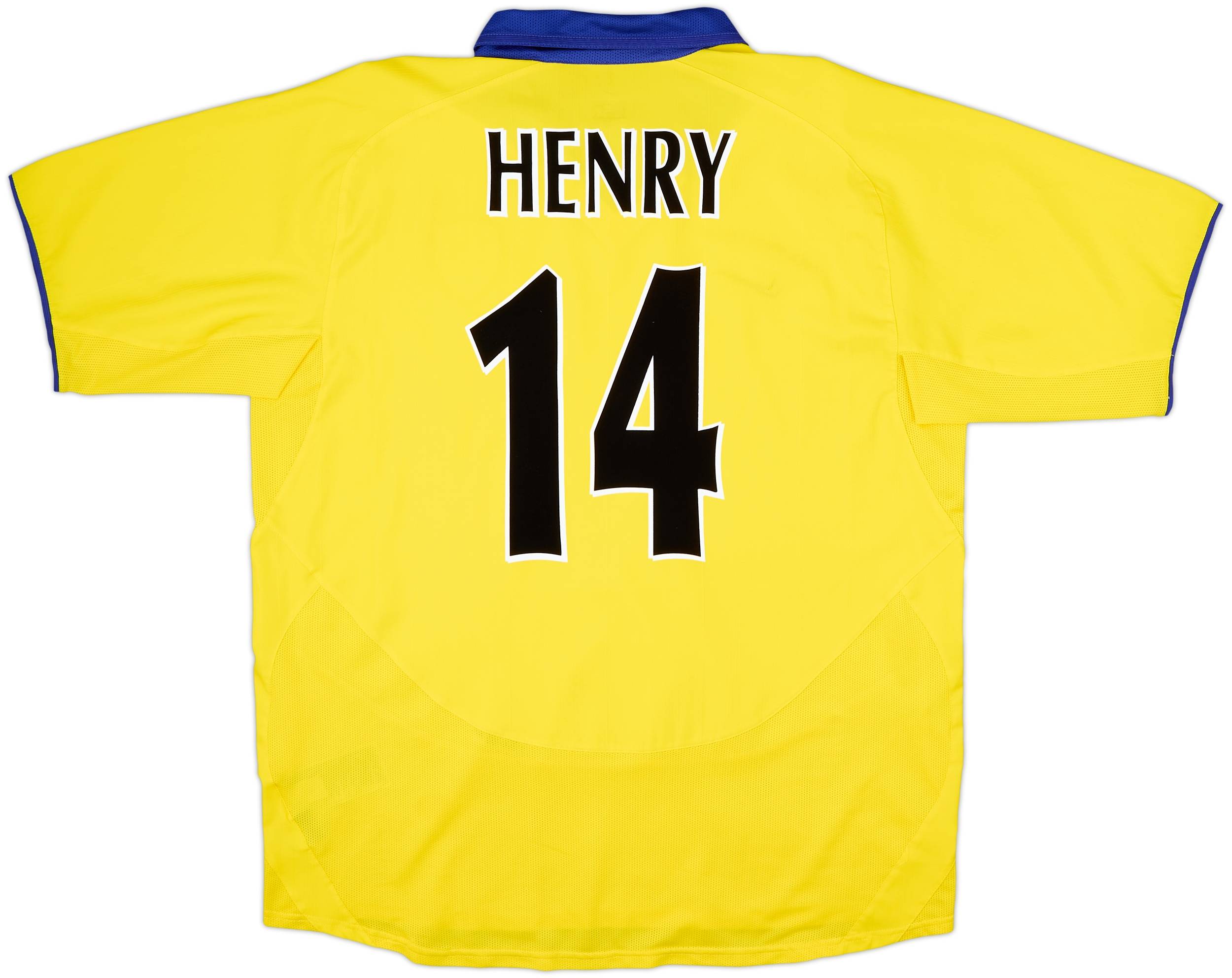 2003-05 Arsenal Away Shirt Henry #14 - 8/10 - (XL)