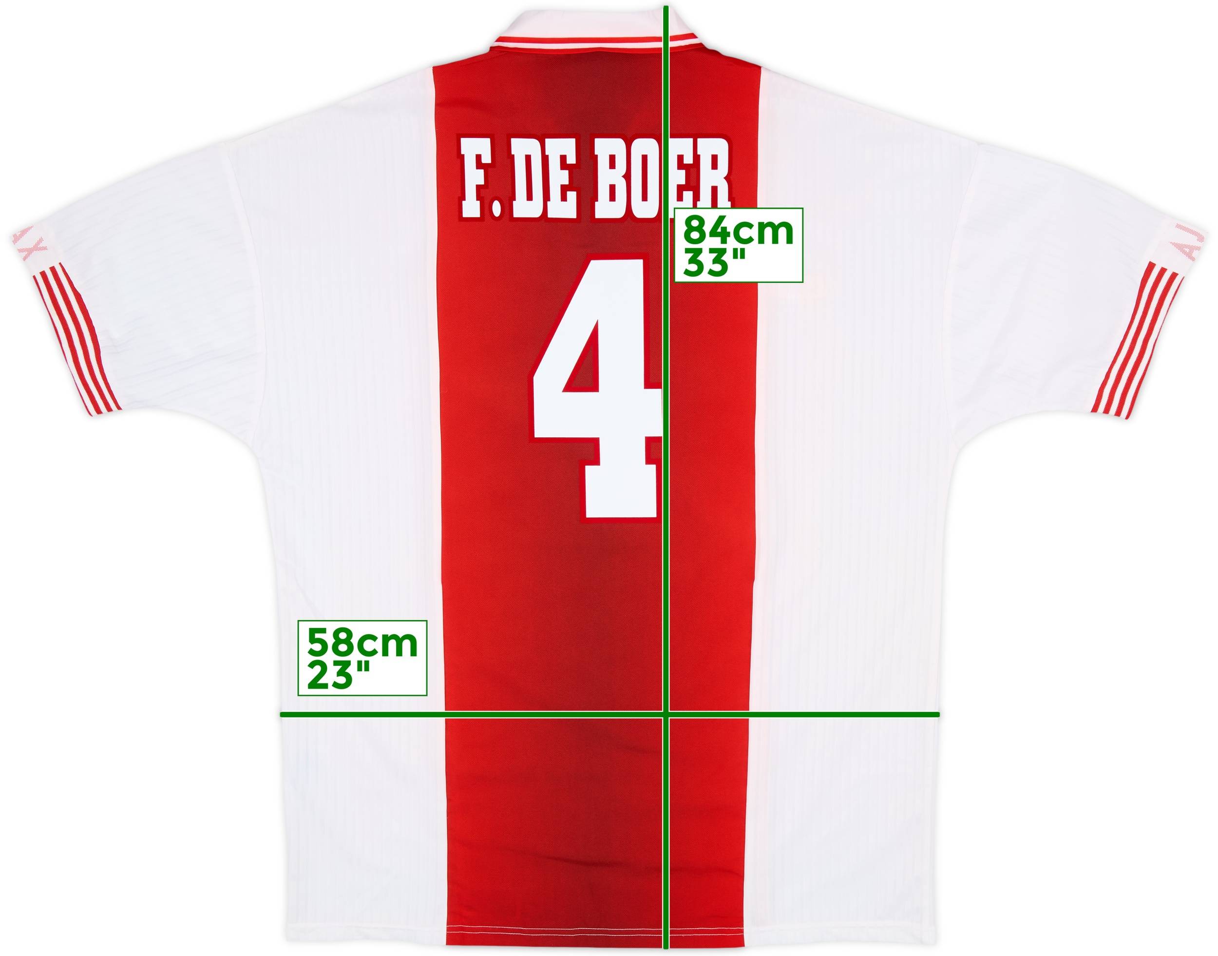 Maillot Domicile Ajax Amsterdam 1997-1998 - Umbro - Taille XL - Bon état