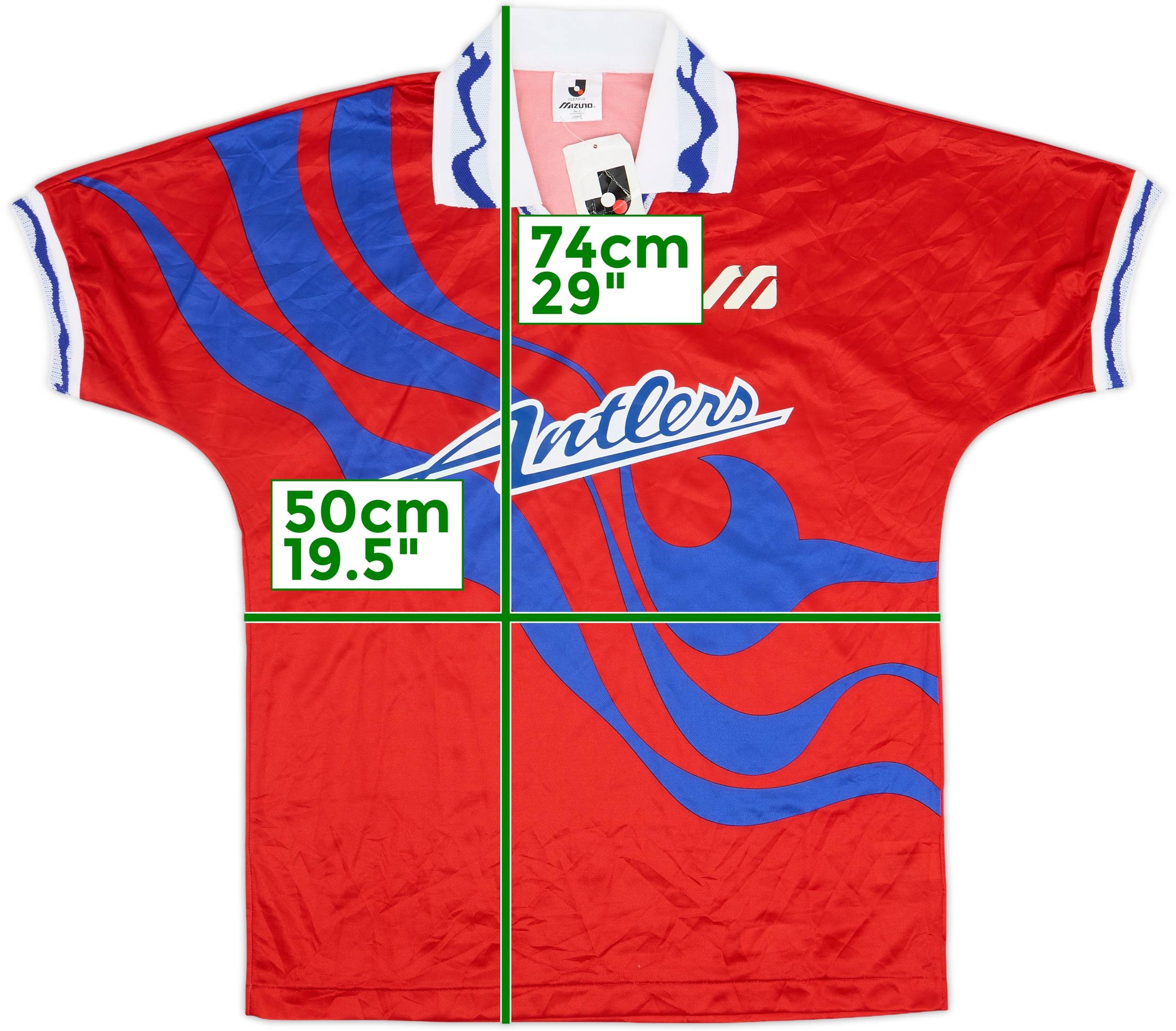 1993-94 Kashima Antlers Home Shirt (L)