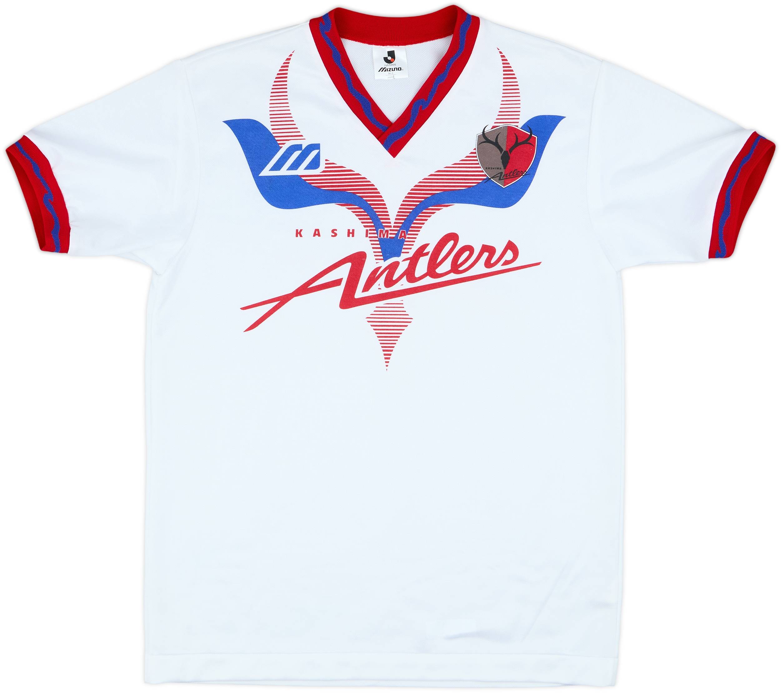 KASHIMA Antlers サッカーウェア 9 10 1993 Kashima Antlers Mizuno Training Shirt - 9/10 - (M/L)