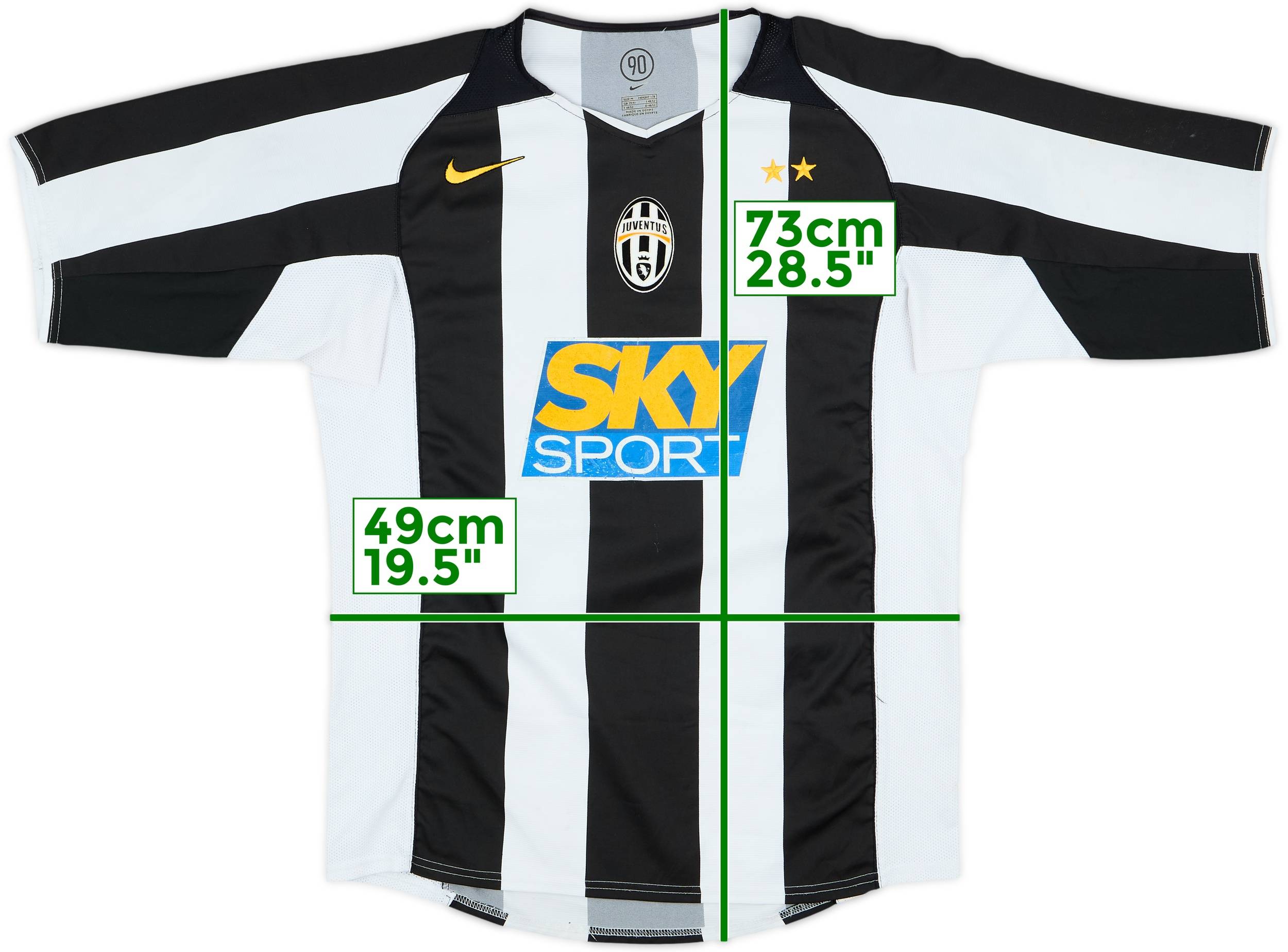 2004-05 Juventus Home Shirt - 6/10 - (M)