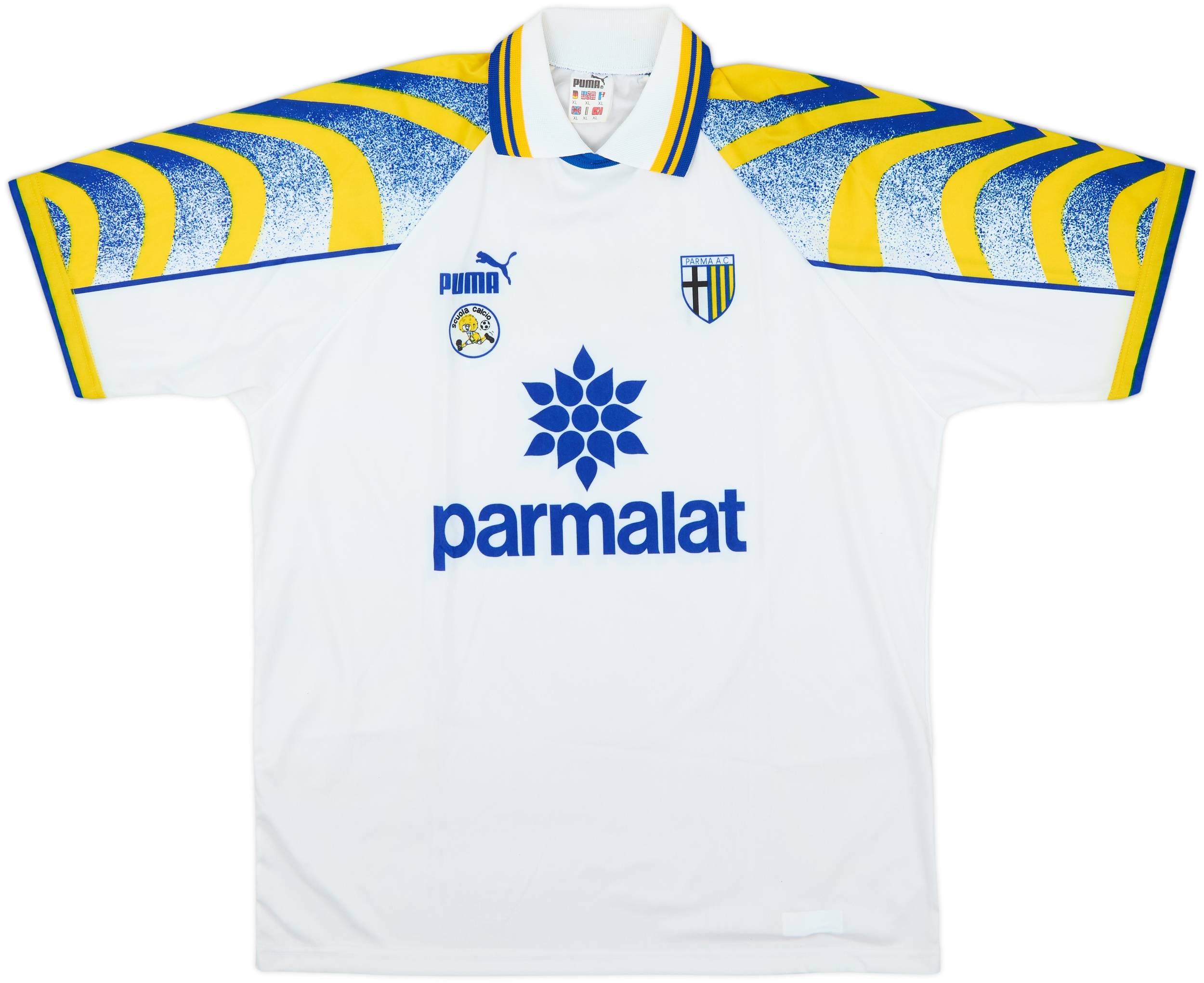 1995-96 Parma Puma Scuola Calcio Training Shirt - 8/10 - (XL)