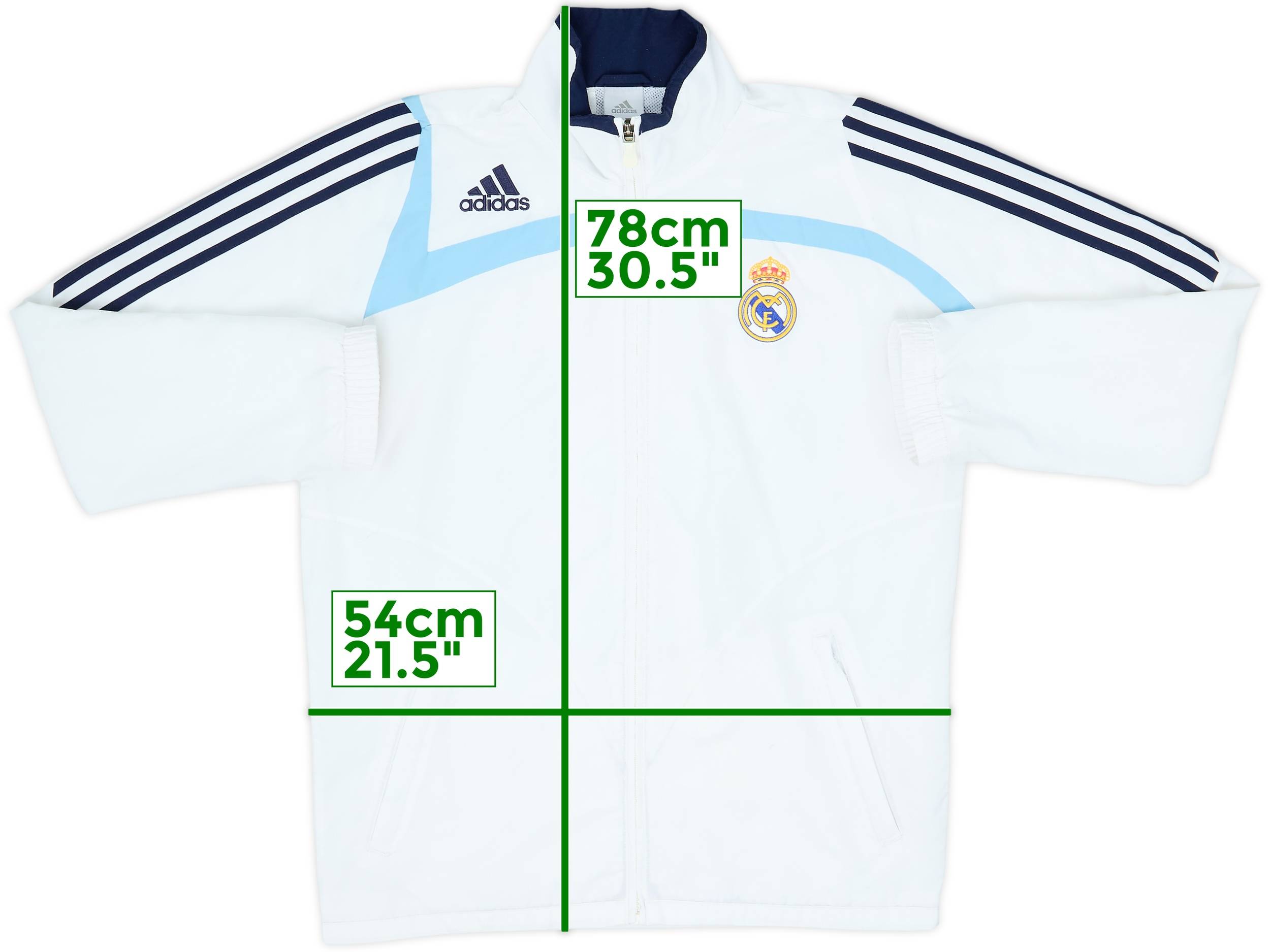 adidas×Real Madridトラックジャケット日本規格XL size adidas Real Madrid Originals Track Top Woven Jacket Asia-Fit